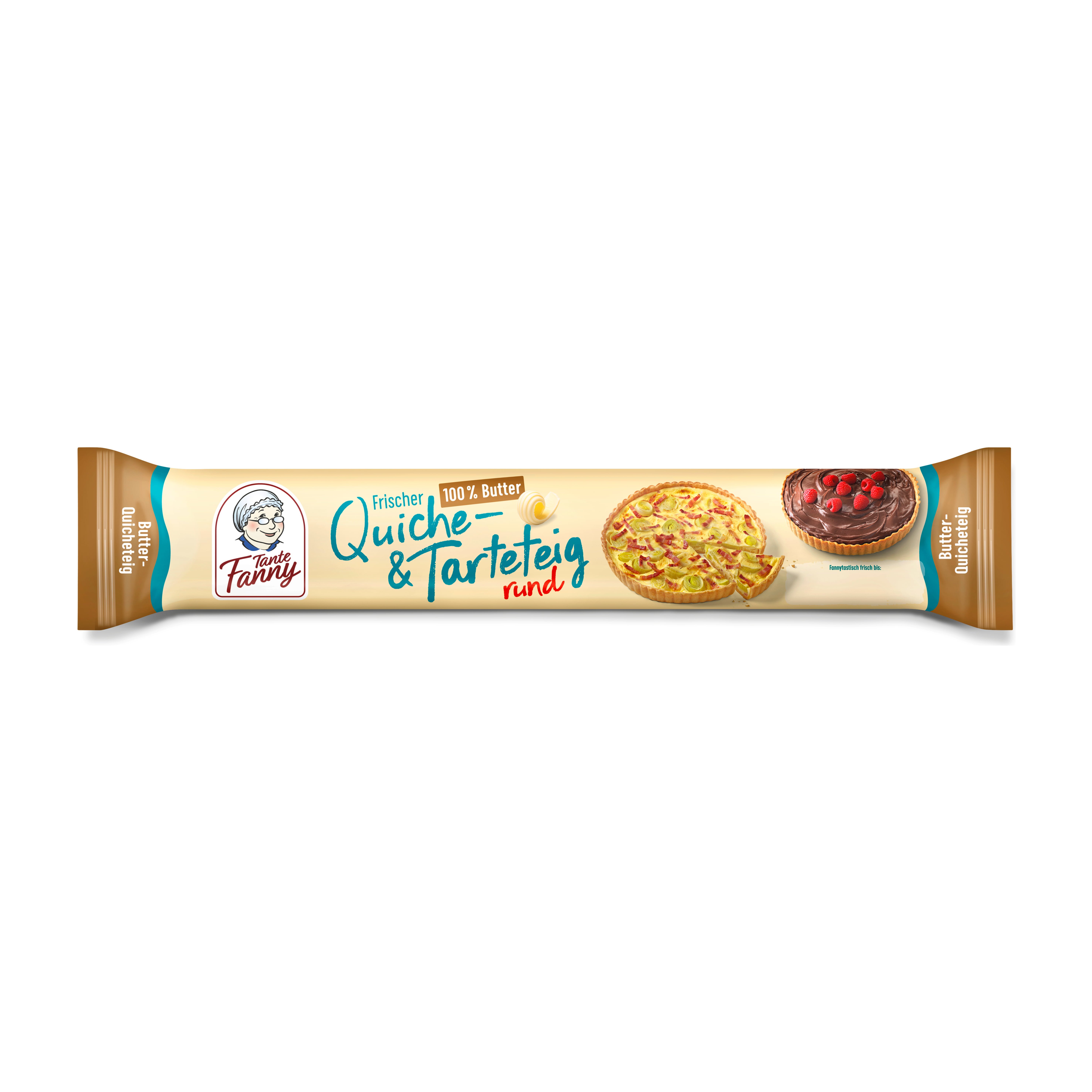 Tante Fanny Frischer Butter-Quiche- & Tarteteig