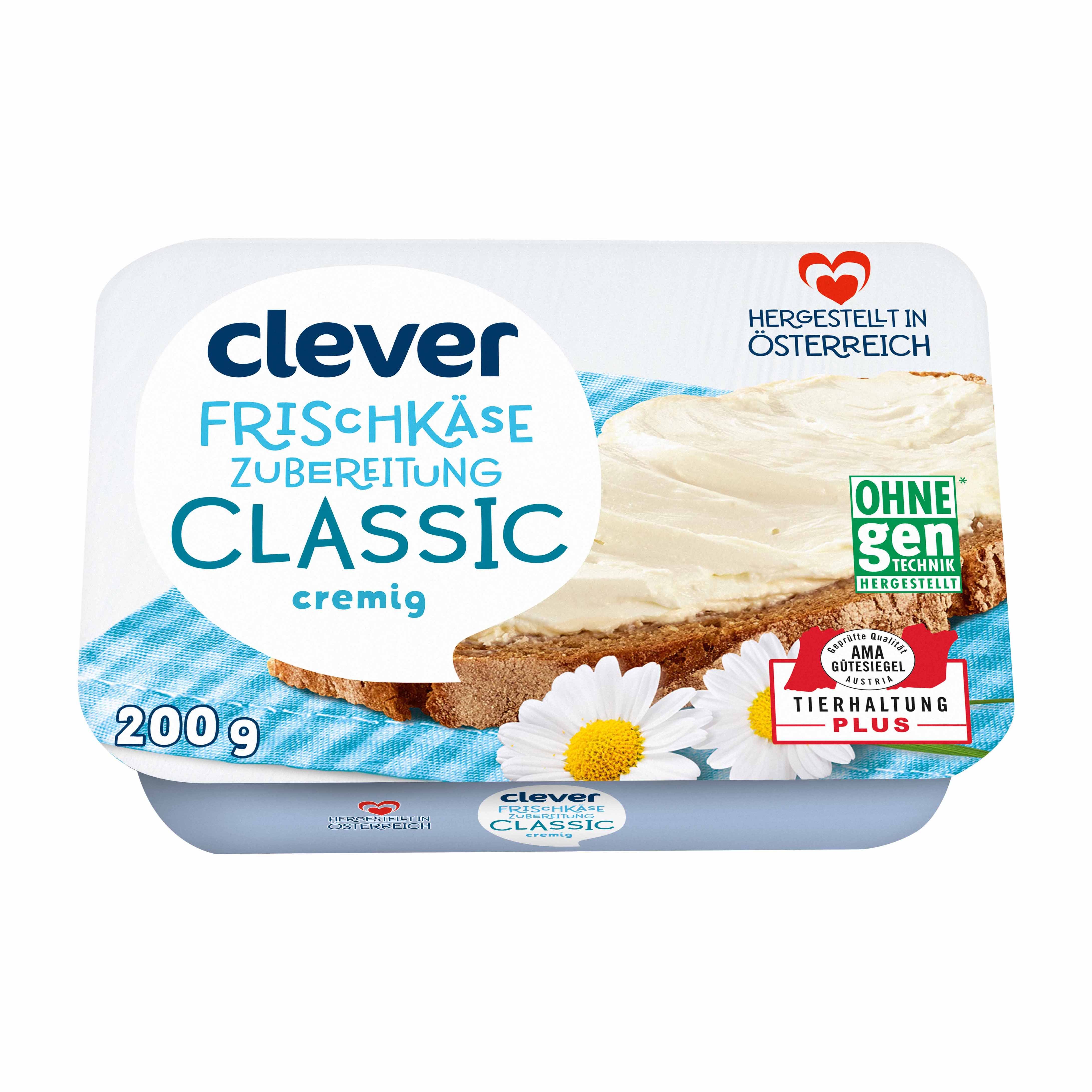 Clever Frischkäse Natur