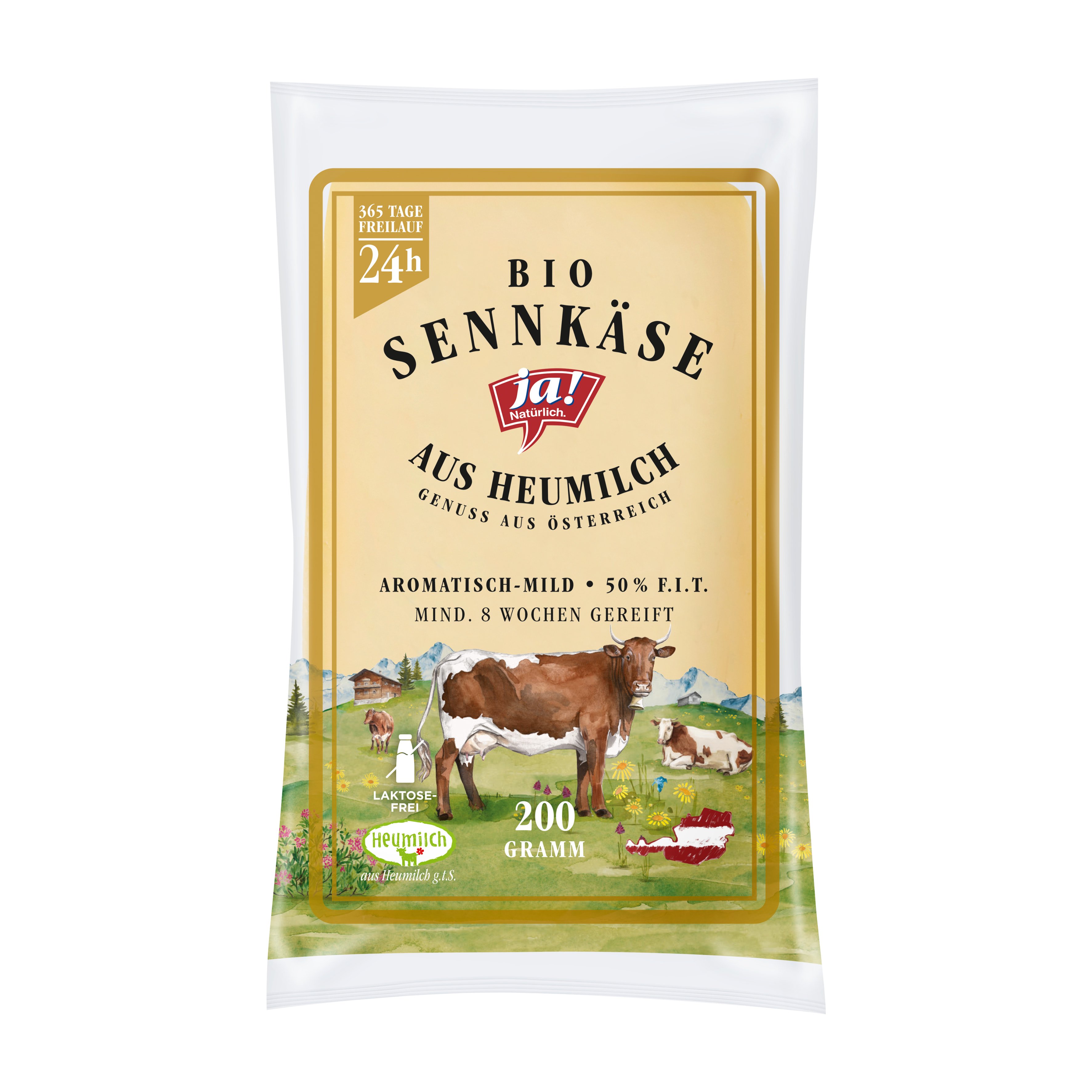 Ja! Natürlich Sennkäse Natur