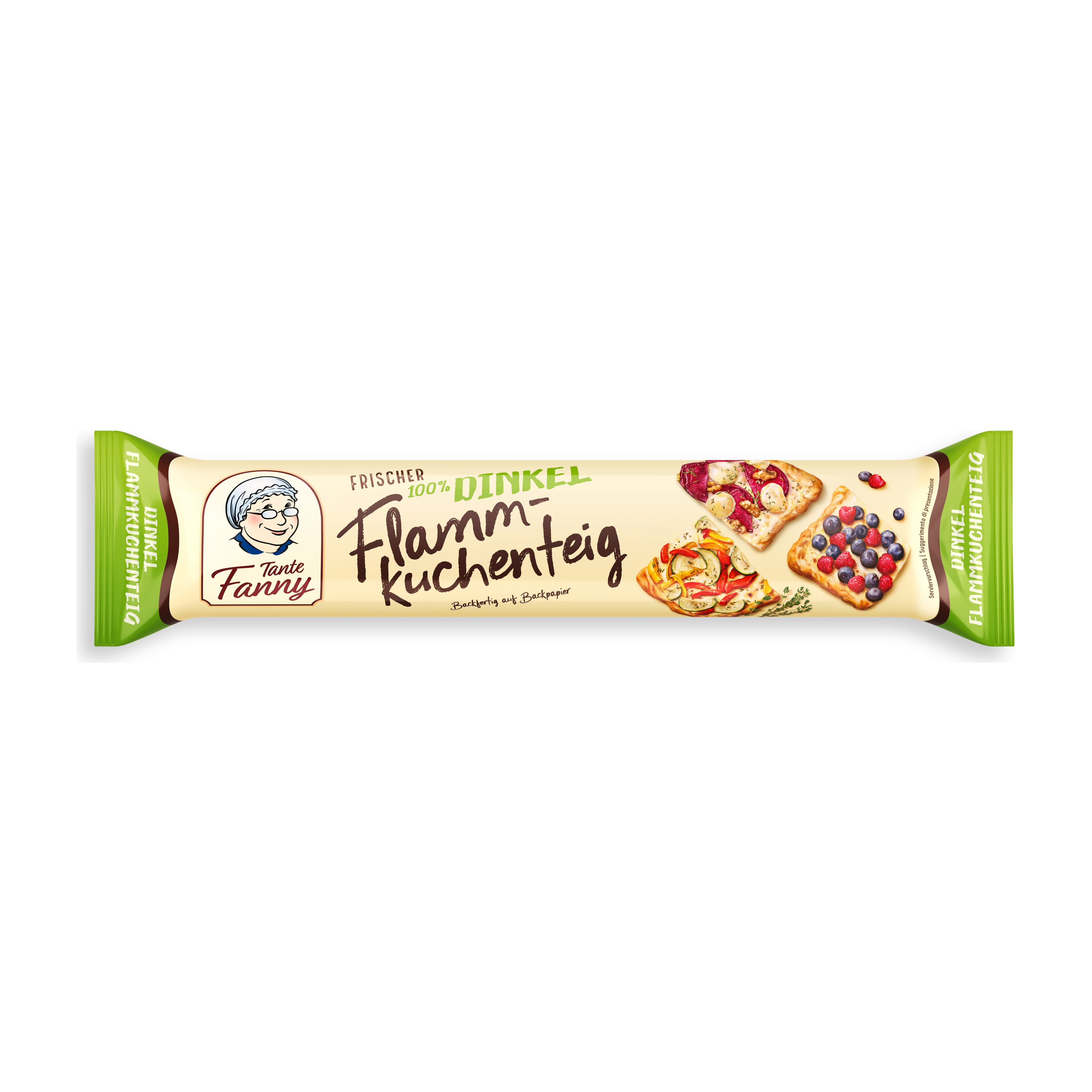 Tante Fanny Frischer Dinkel Flammkuchenteig