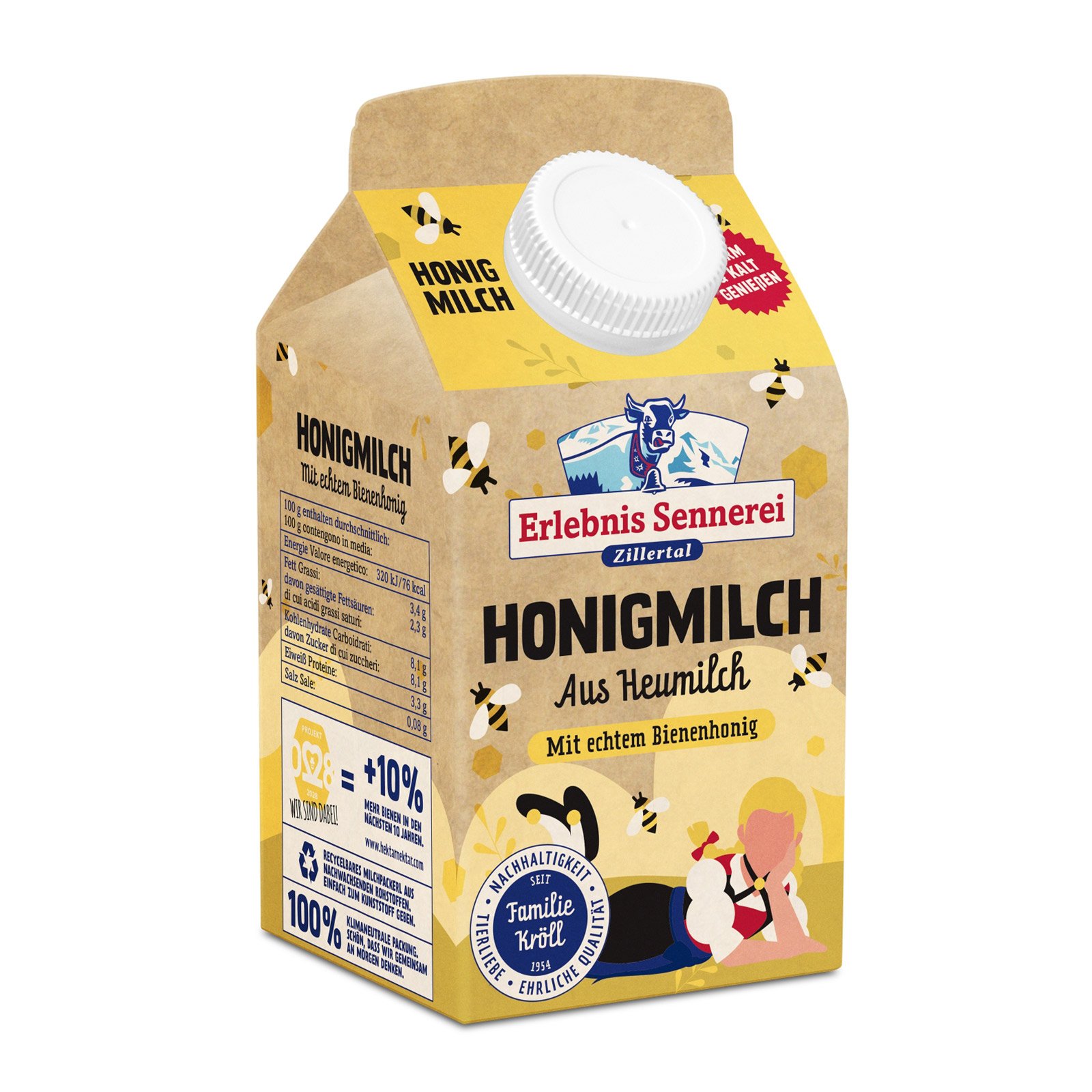 Erlebnis Sennerei Zillertal Honigmilch