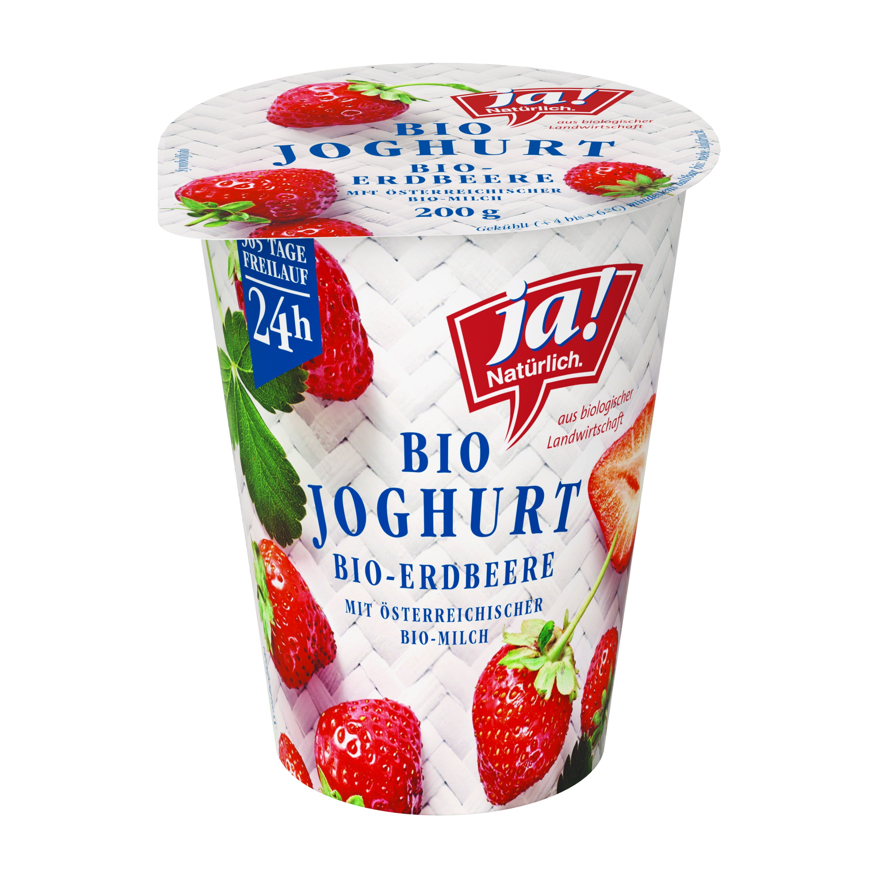 Ja! Natürlich Erdbeere Fruchtjoghurt