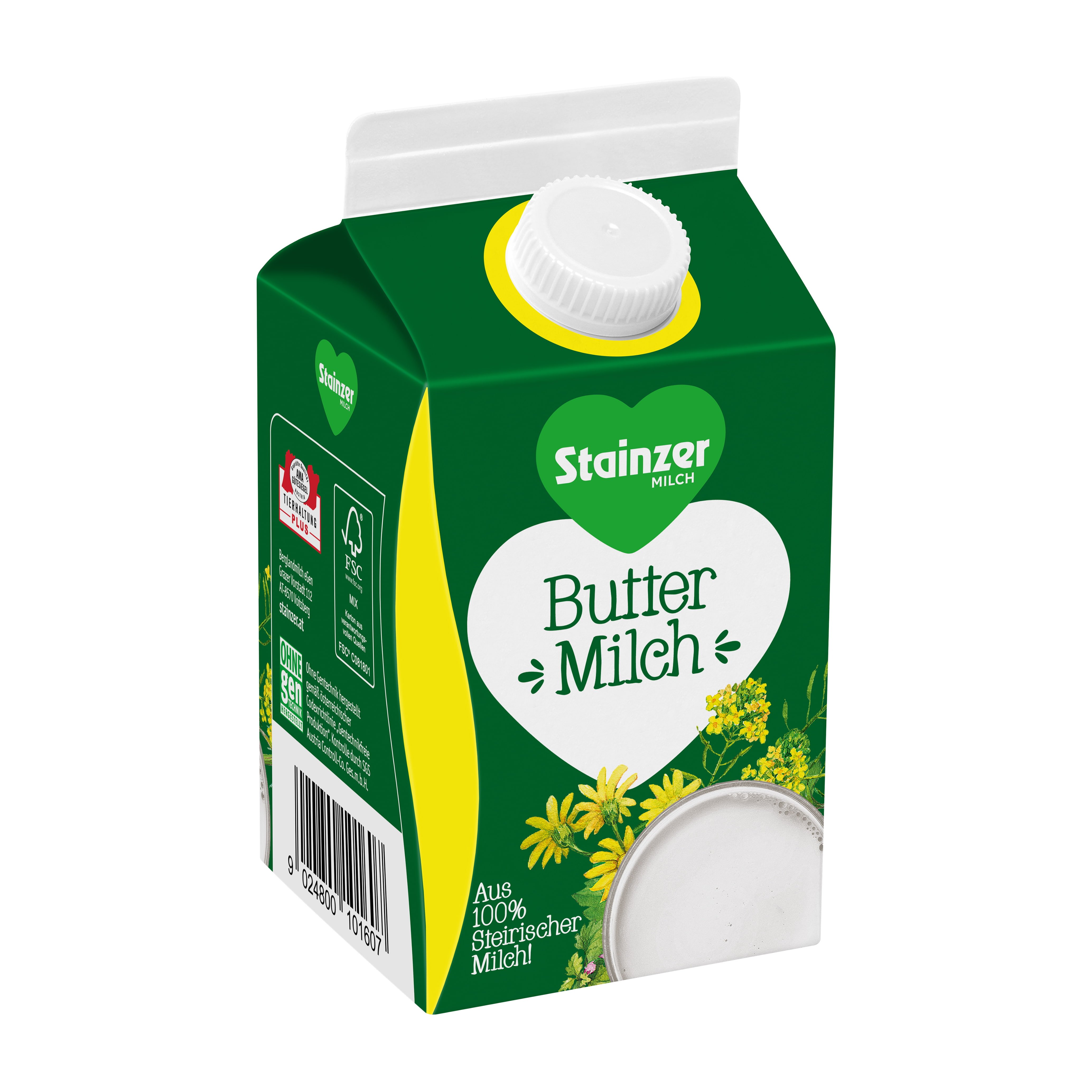 Stainzer Echte Buttermilch 0.9%
