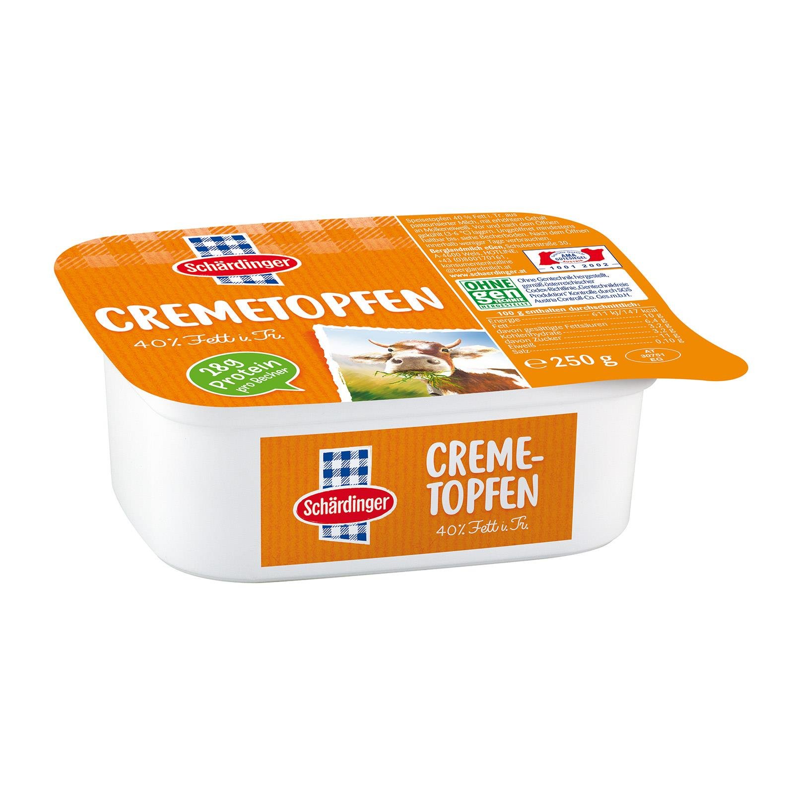 Schärdinger Cremetopfen 40%