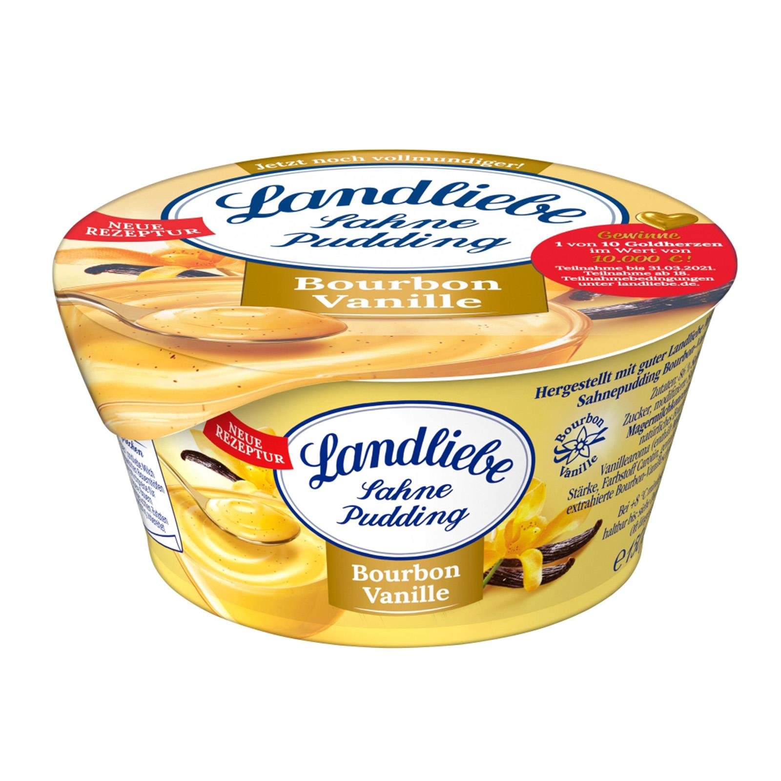 Landliebe Sahnepudding Bourbon Vanille