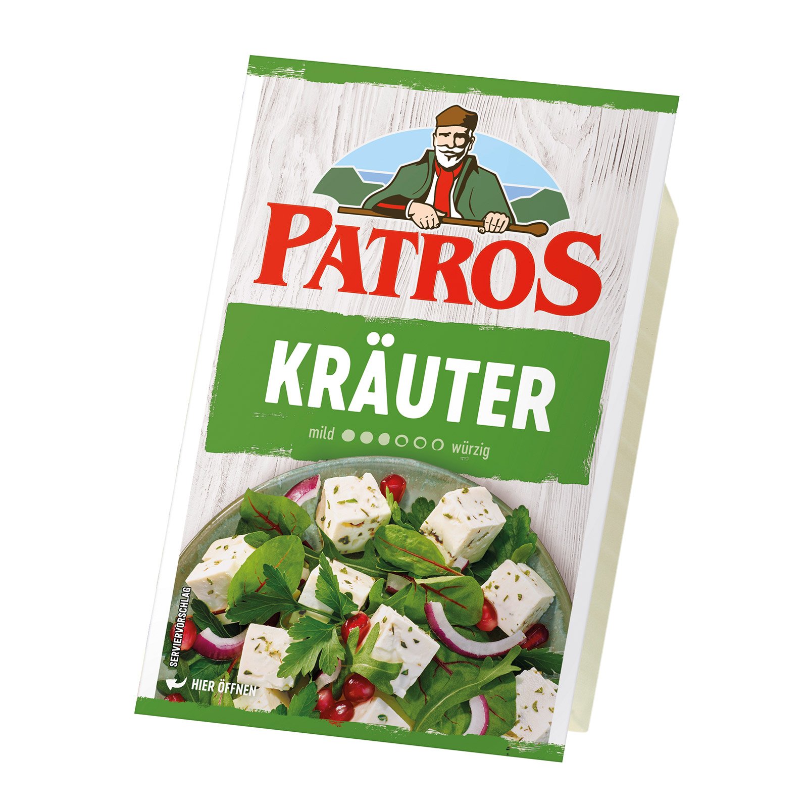 Patros mit Kräutern
