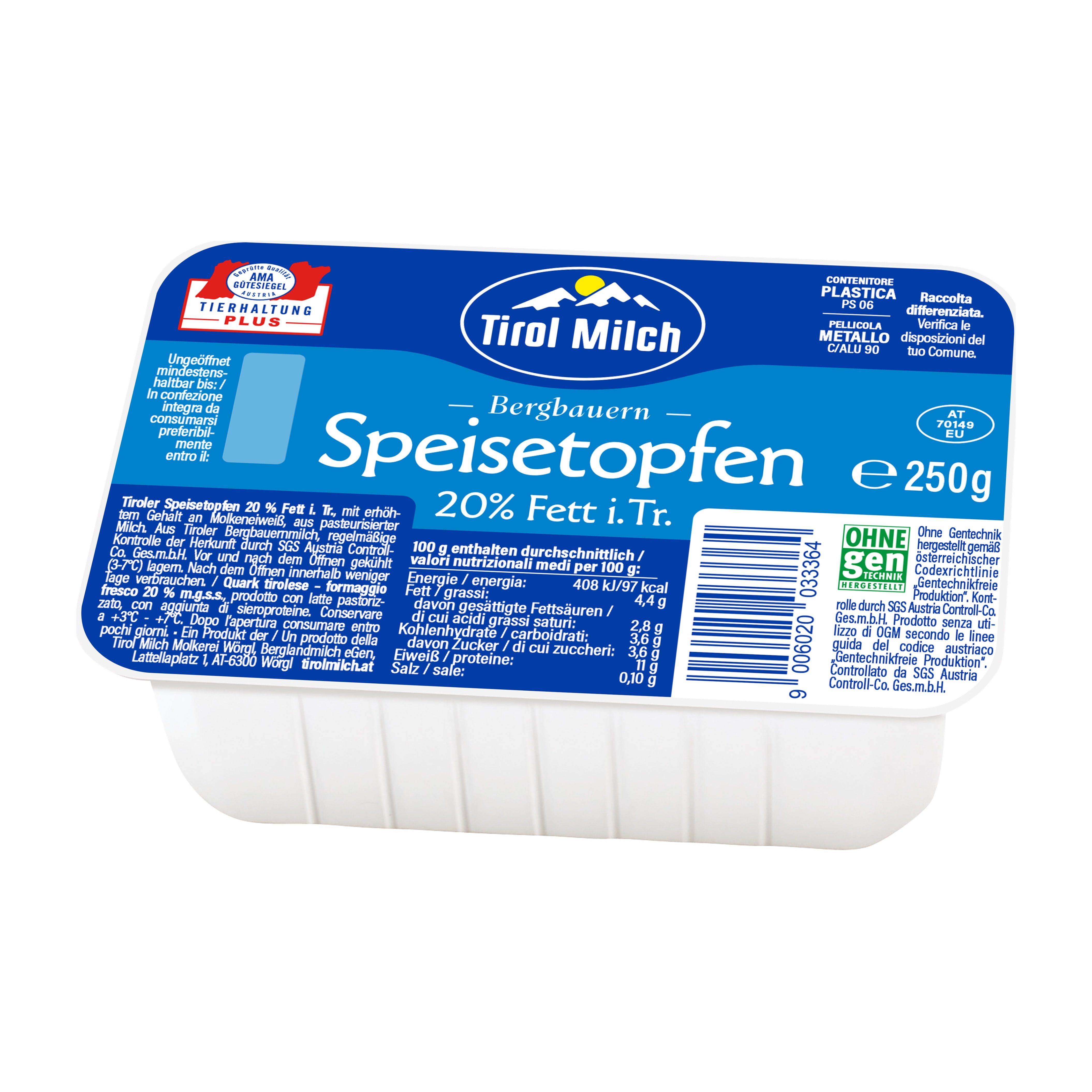 Tirol Milch Speisetopfen