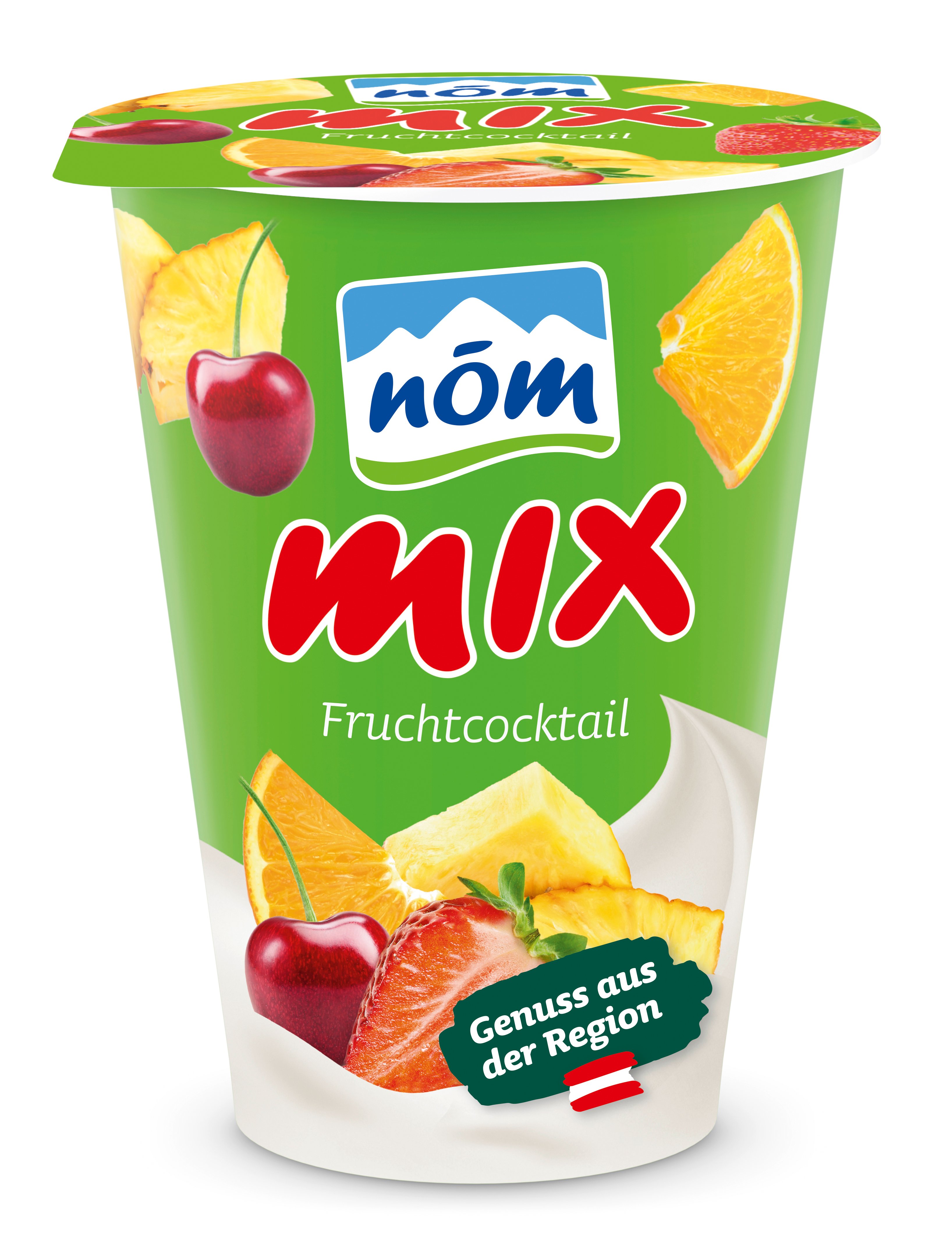 nöm mix Fruchtcocktail Fruchtjoghurt