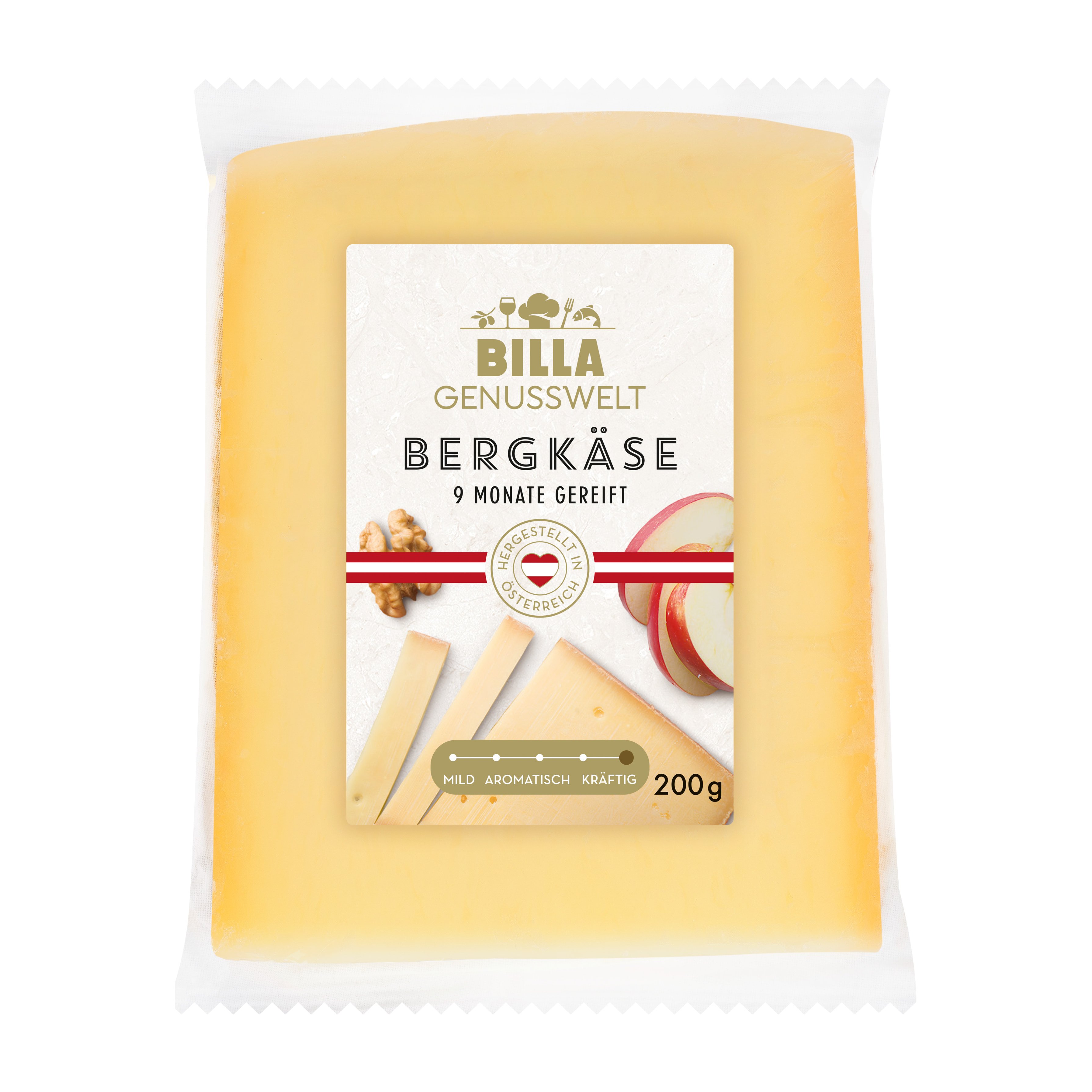 BILLA Genusswelt Bergkäse