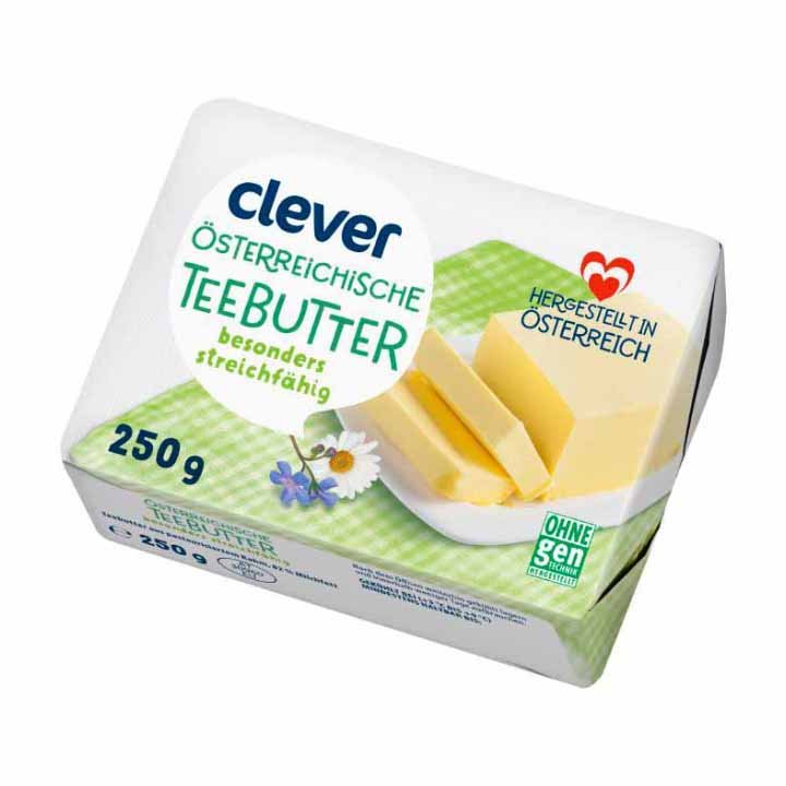 Clever Österreichische Teebutter