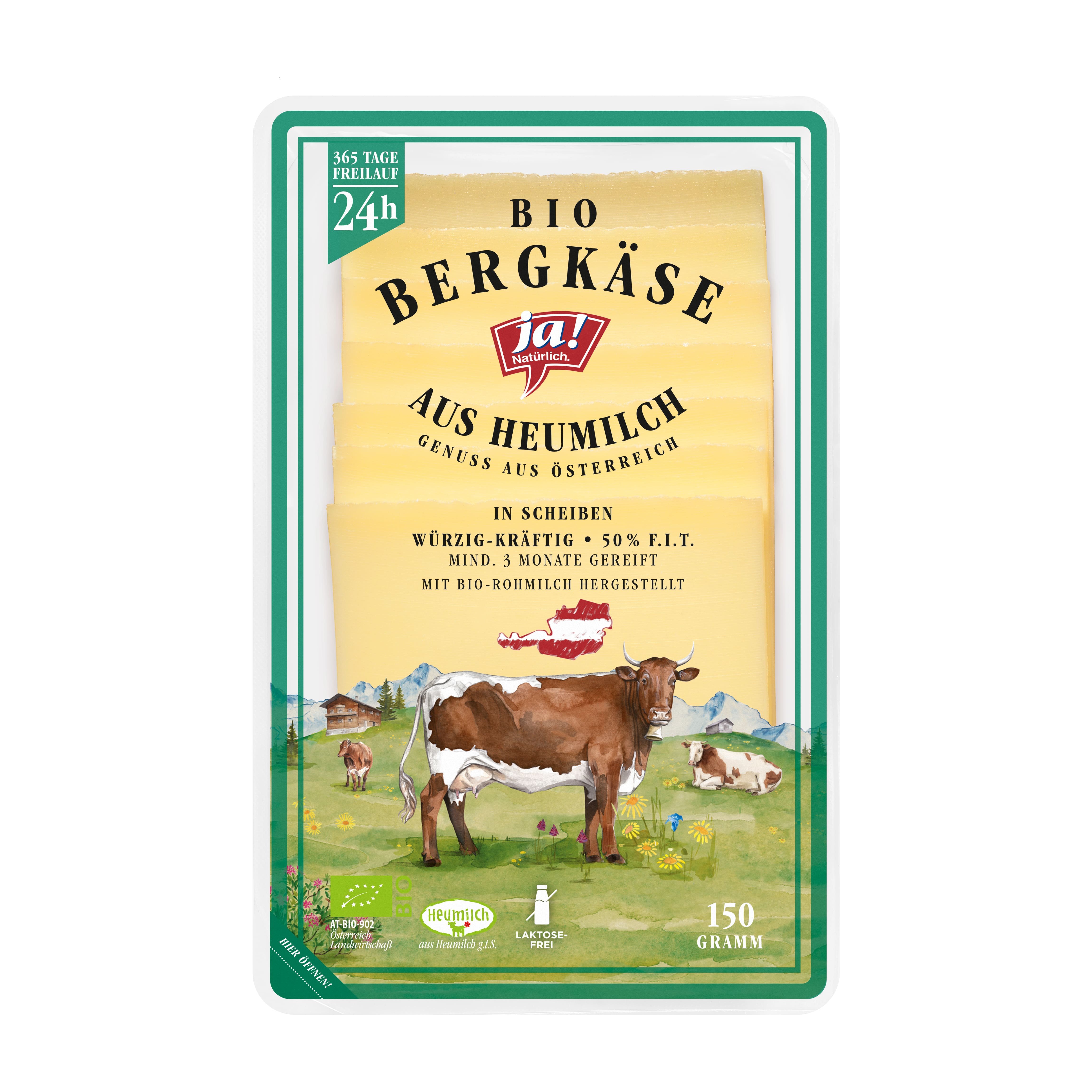 Ja! Natürlich Bergkäse Scheiben