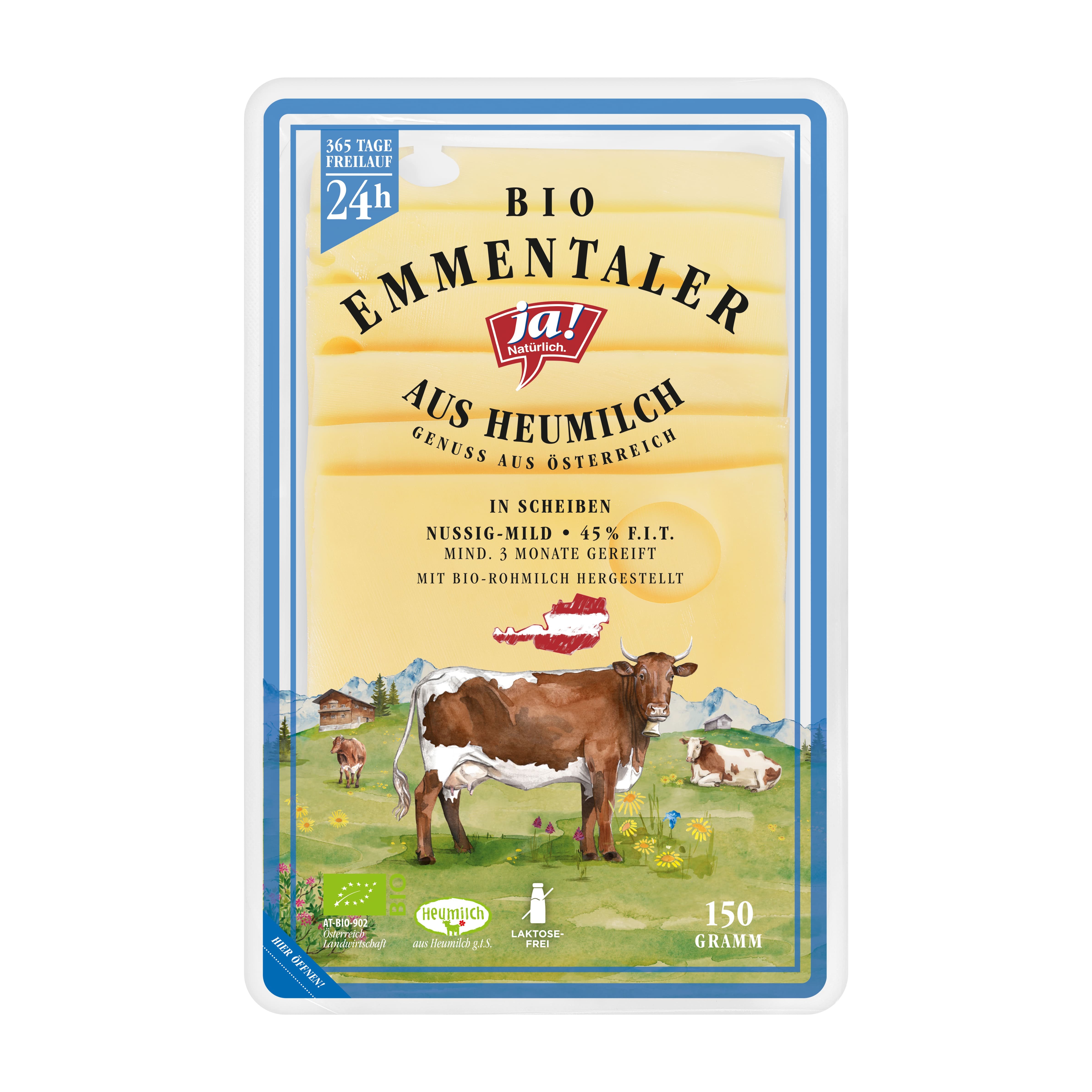 Ja! Natürlich Emmentaler Scheiben