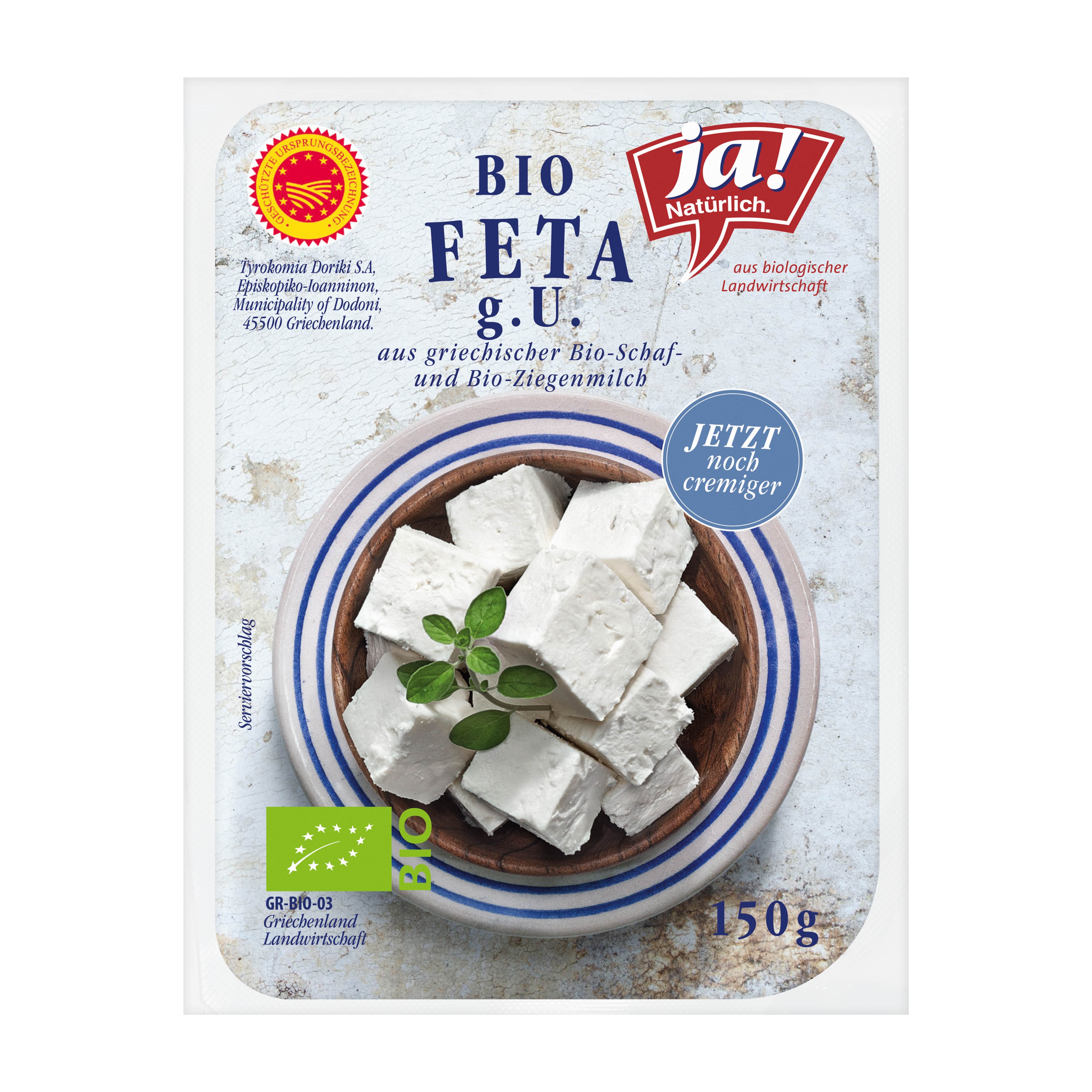 Ja! Natürlich Feta g.U.