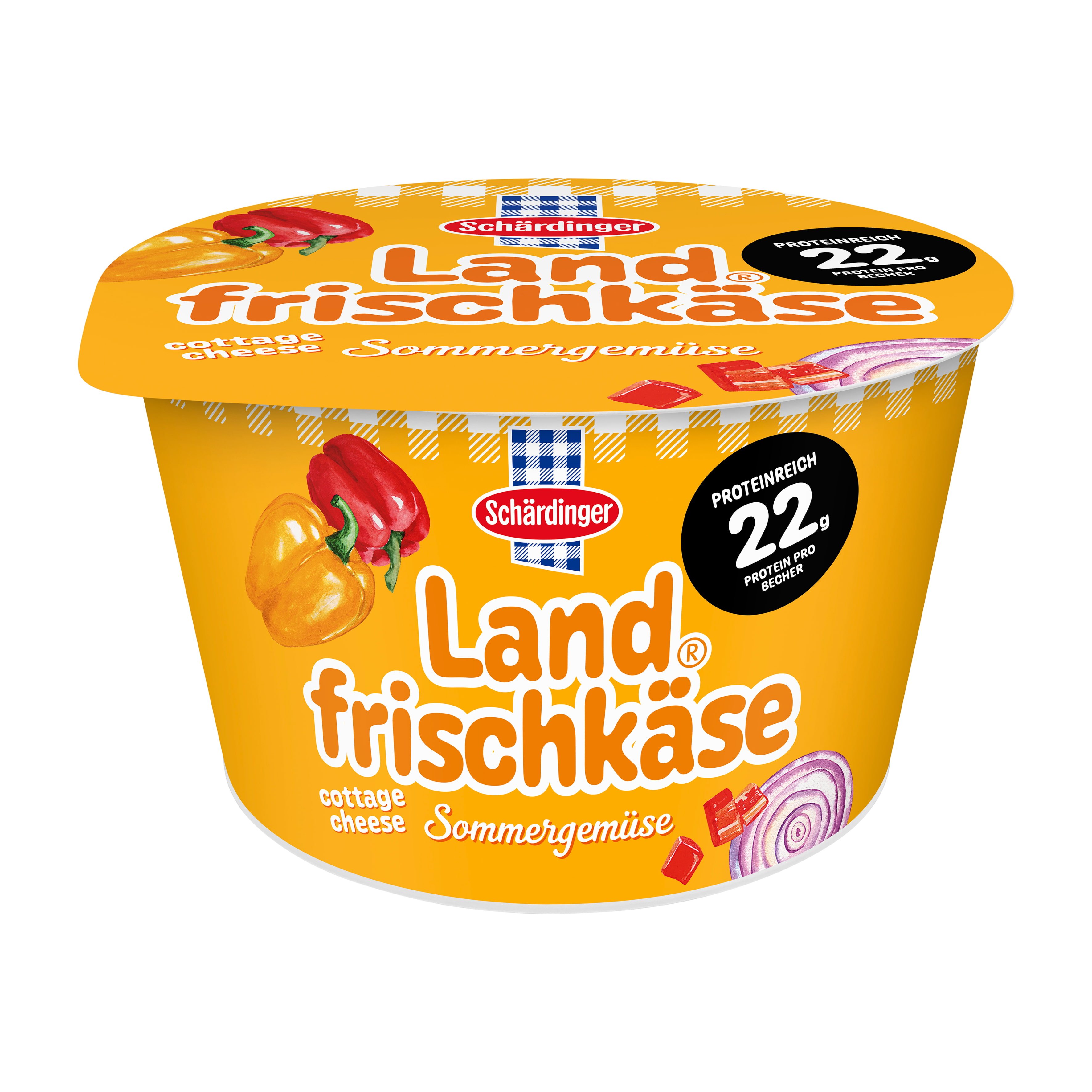 Schärdinger Landfrischkäse Sommergemüse 10%