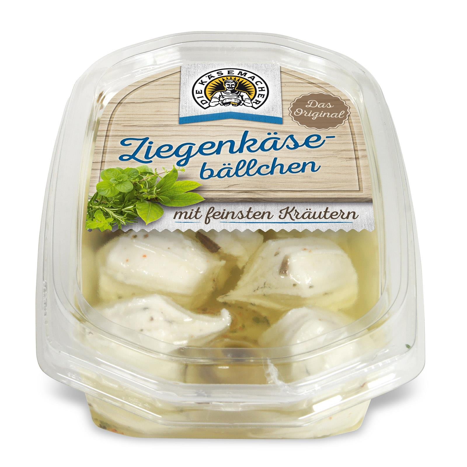 Ziegenkäsebällchen mit feinen Kräutern - Die Käsemacher
