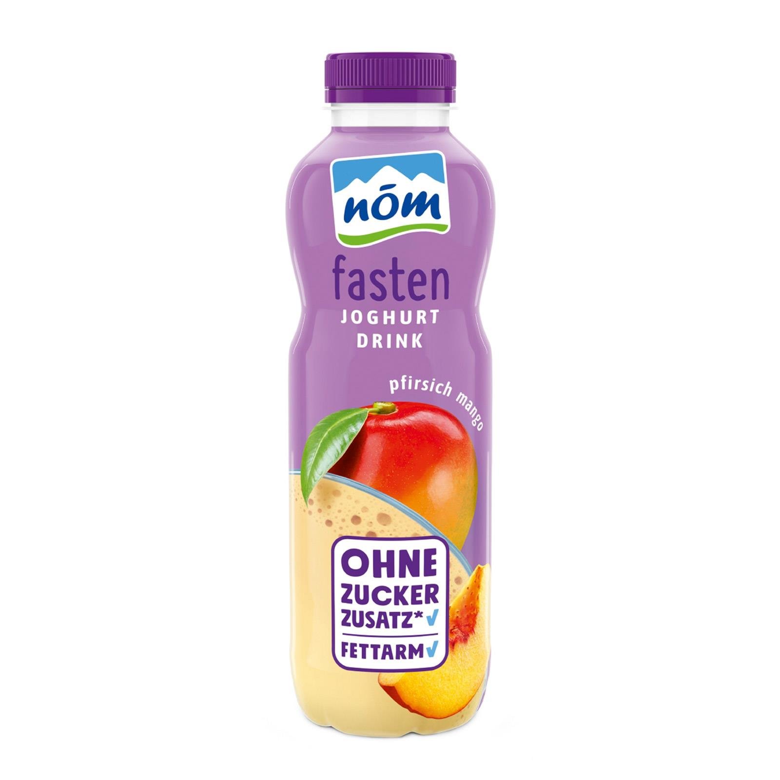 nöm fasten Pfirsich-Mango Joghurtdrink