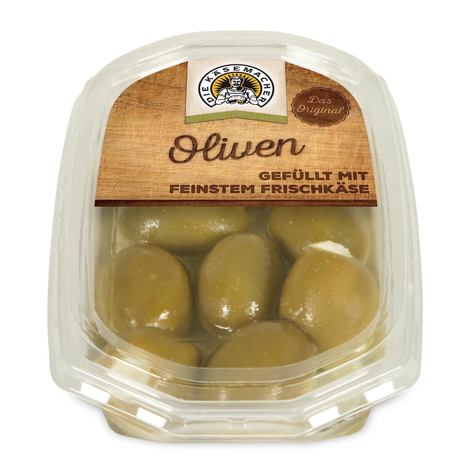 Oliven mit Frischkäse gefüllt - Die Käsemacher