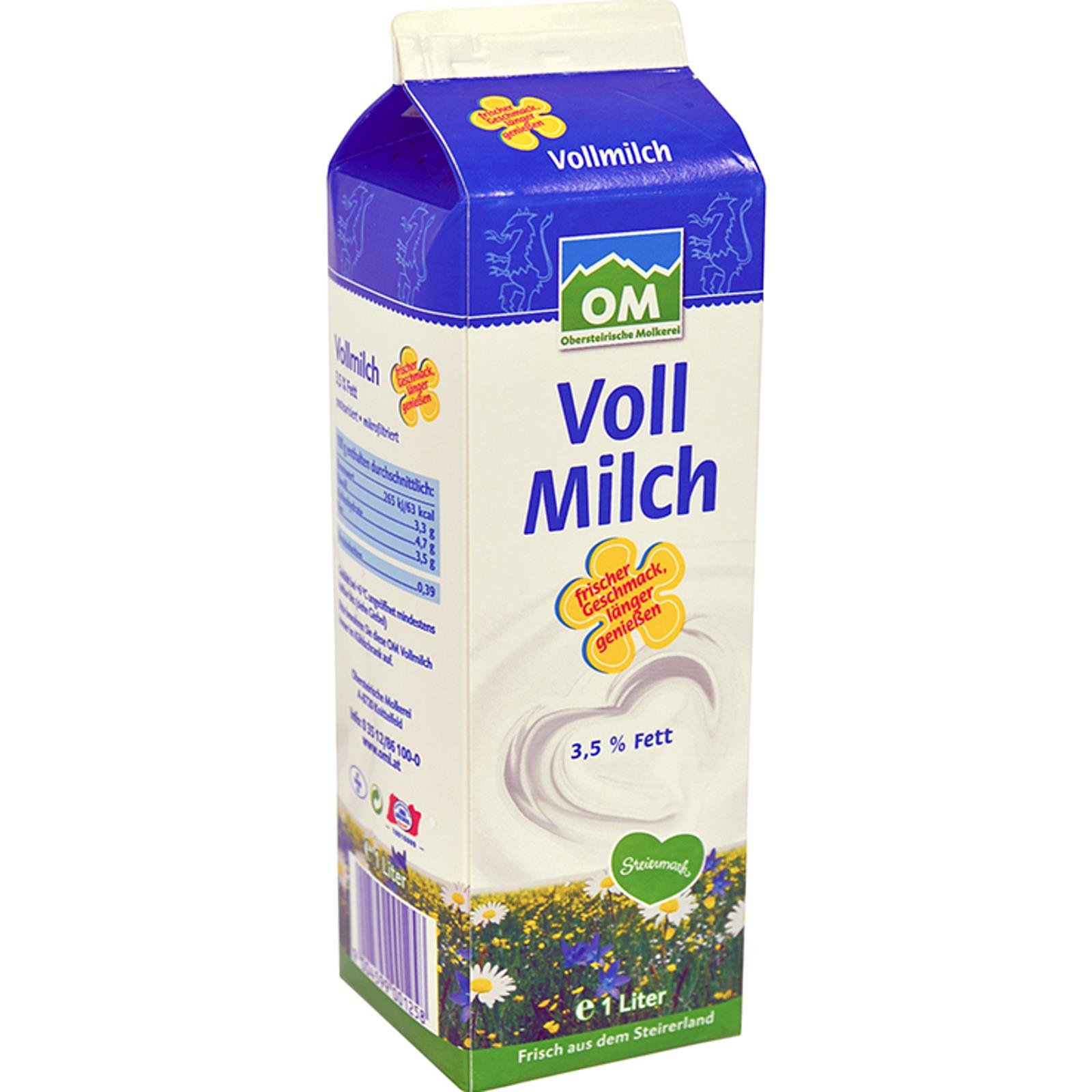 OM Vollmilch länger frisch 3.5%