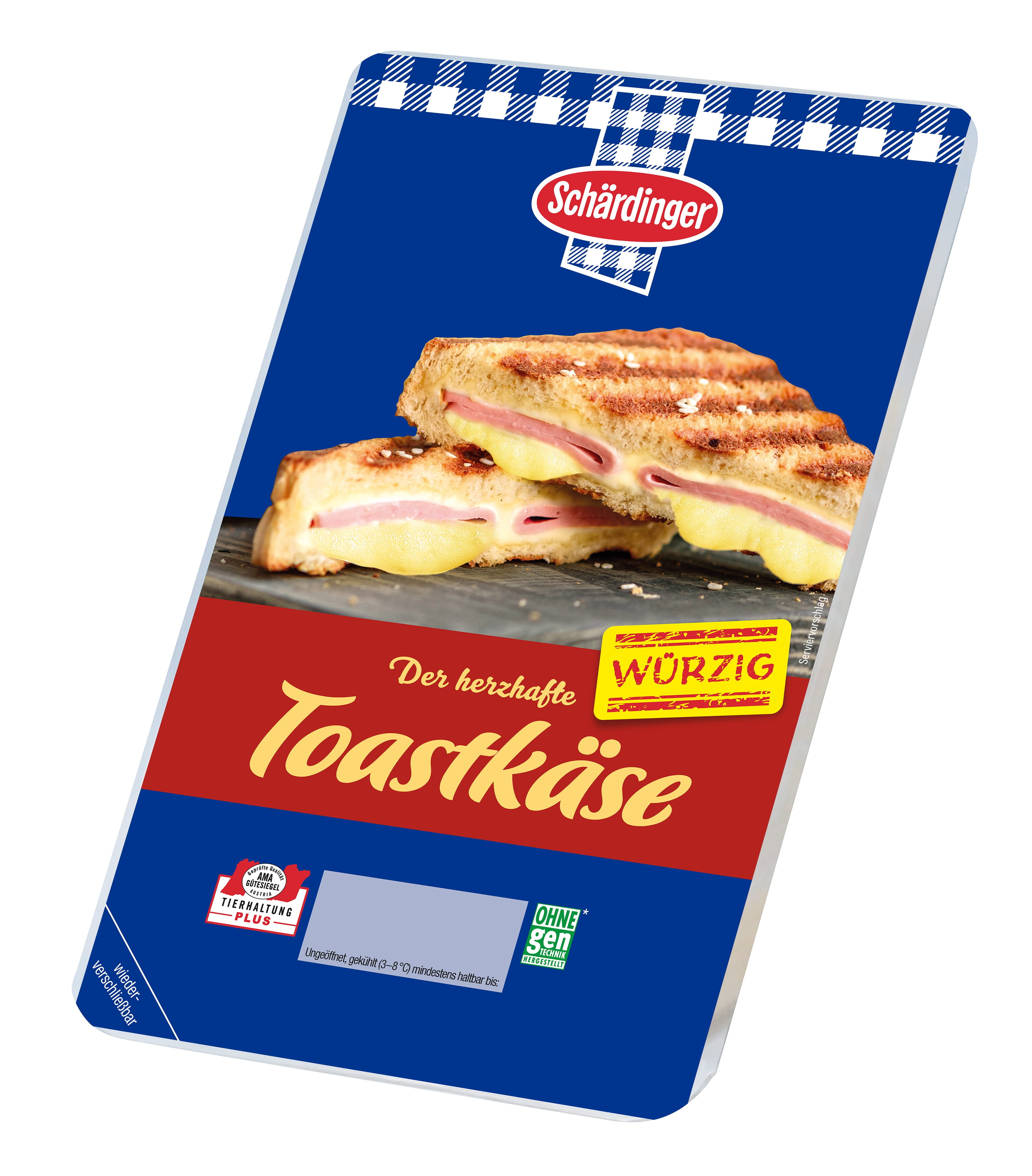 Schärdinger Toastkäsescheiben würzig