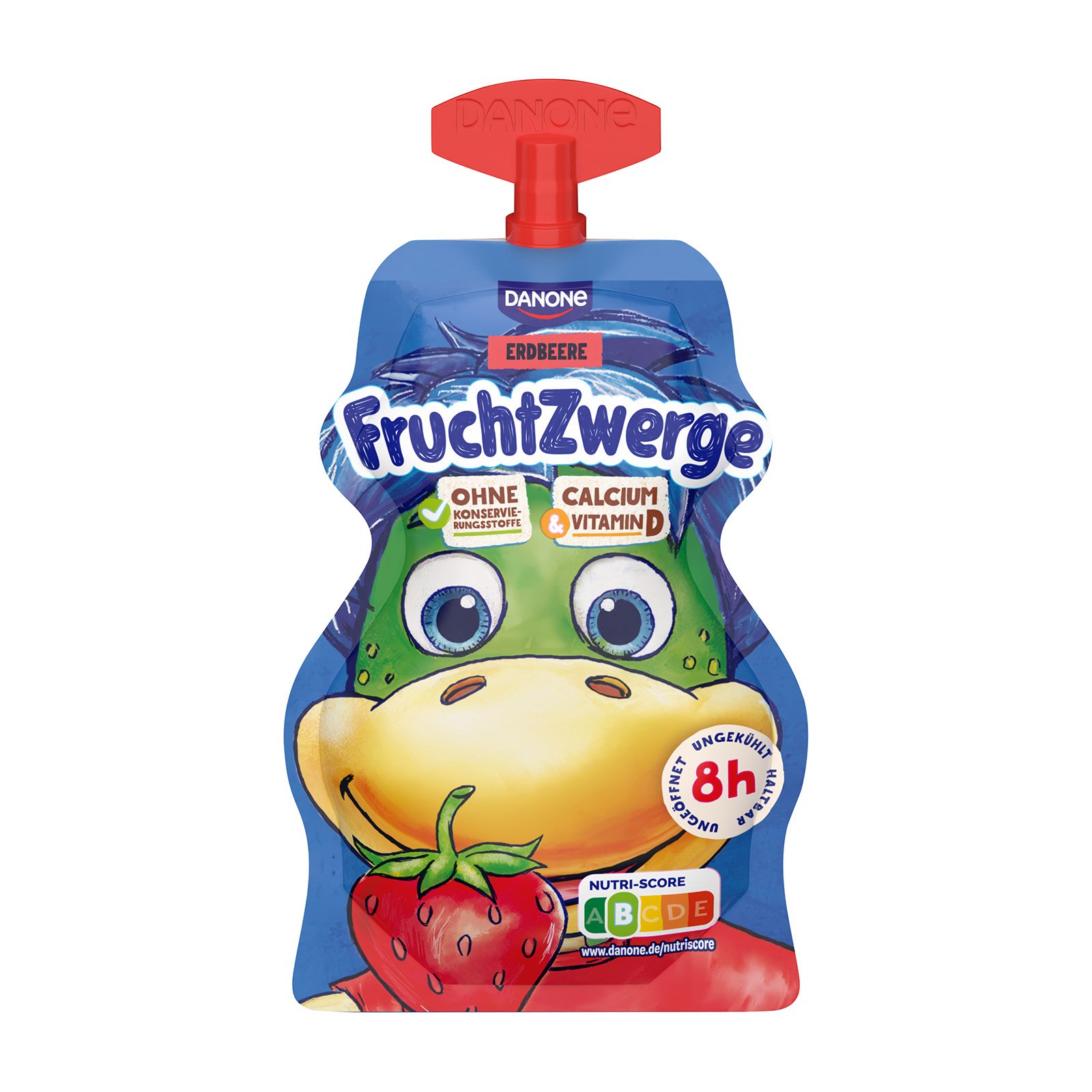 Danone Fruchtzwerge Go! Erdbeere