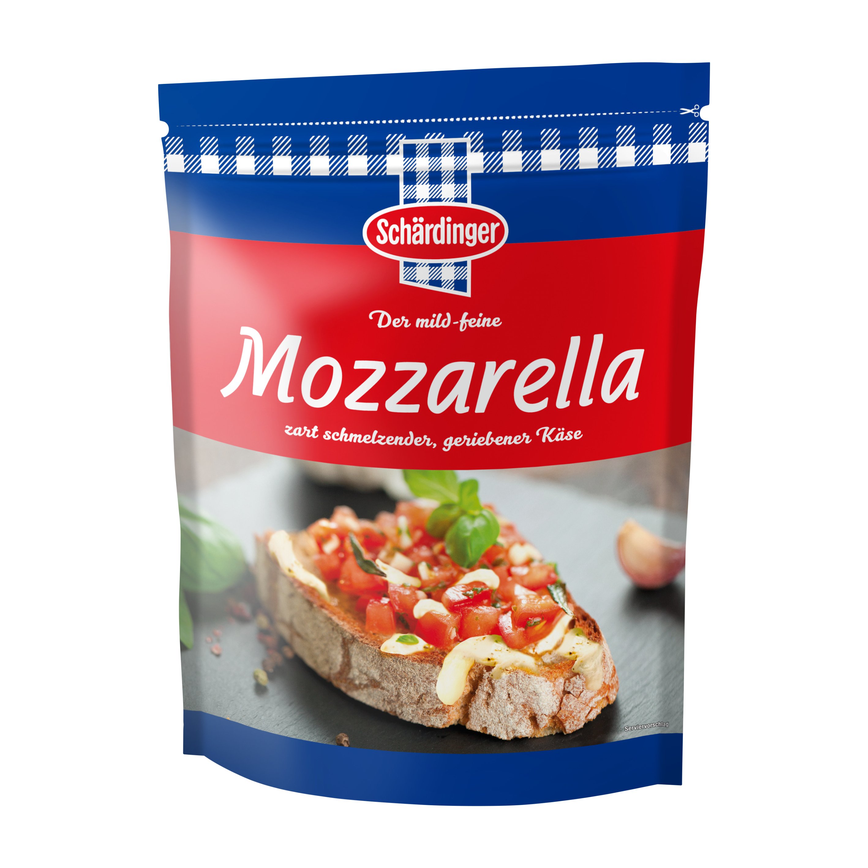 Schärdinger Mozzarella gerieben