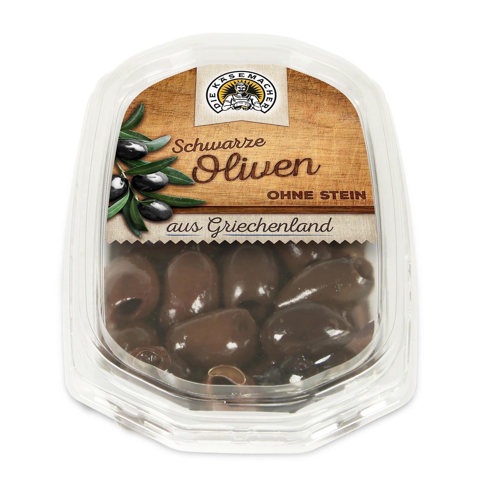 Oliven schwarz ohne Kern - Die Käsemacher