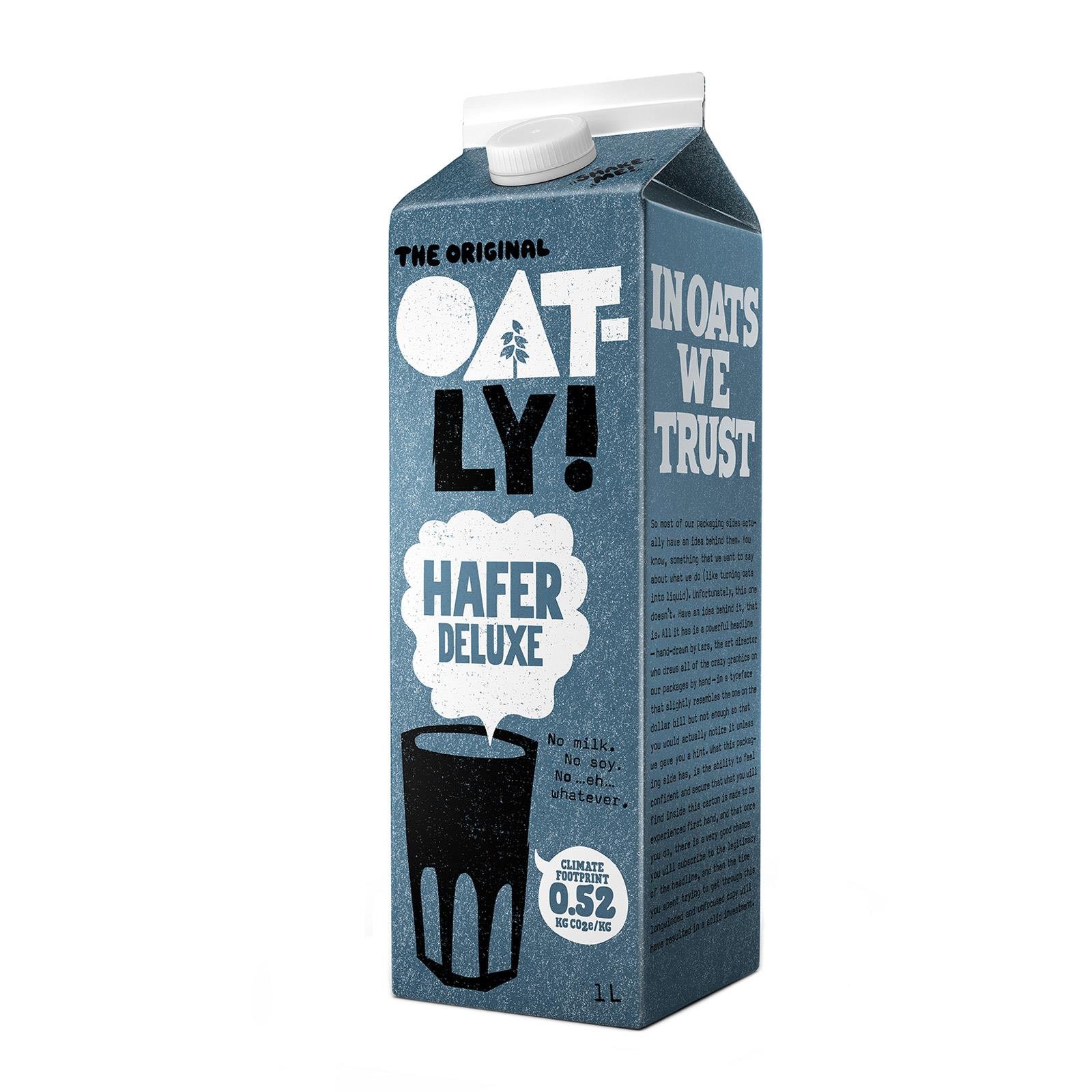 Oatly Haferdrink Deluxe gekühlt
