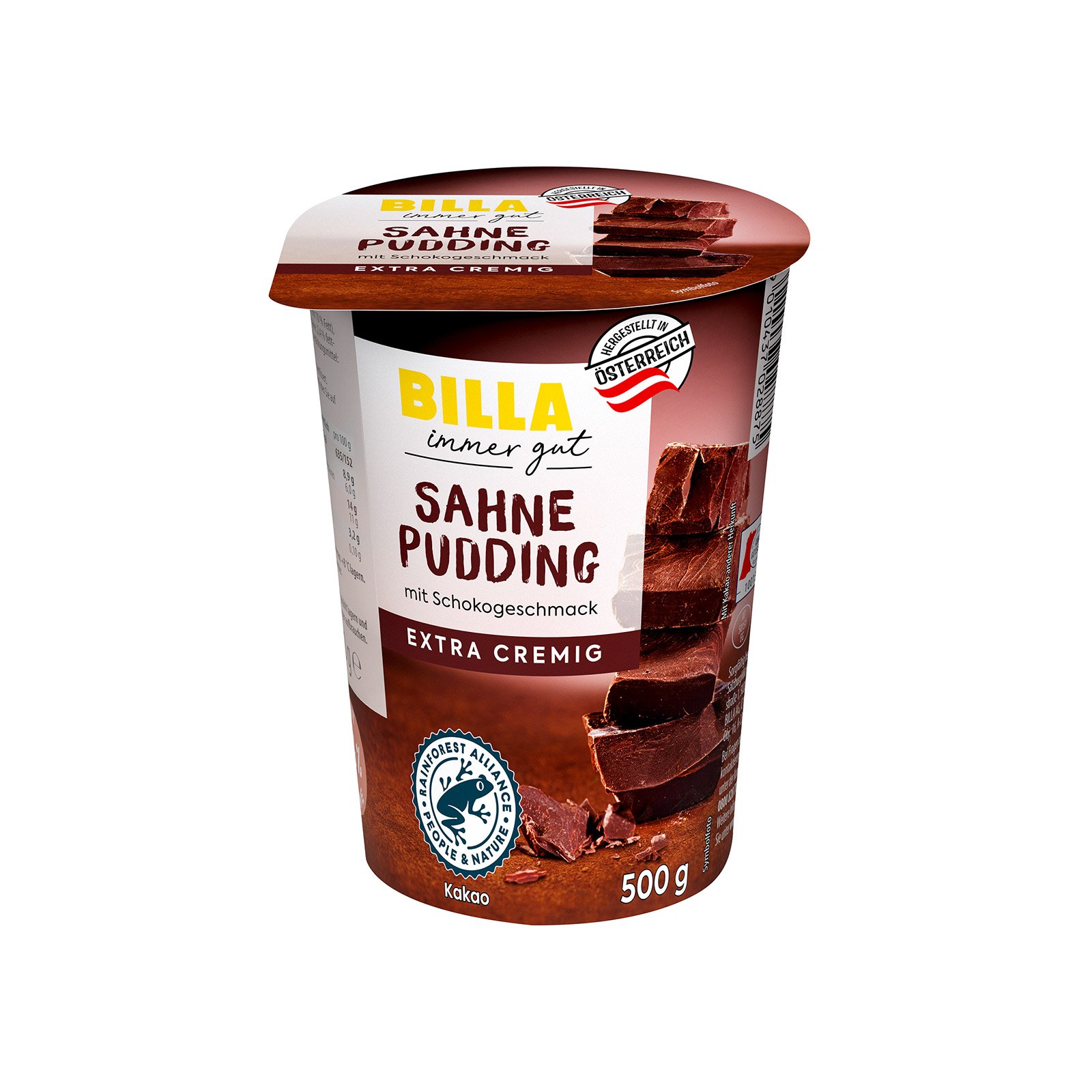 BILLA Sahnepudding Schokolade