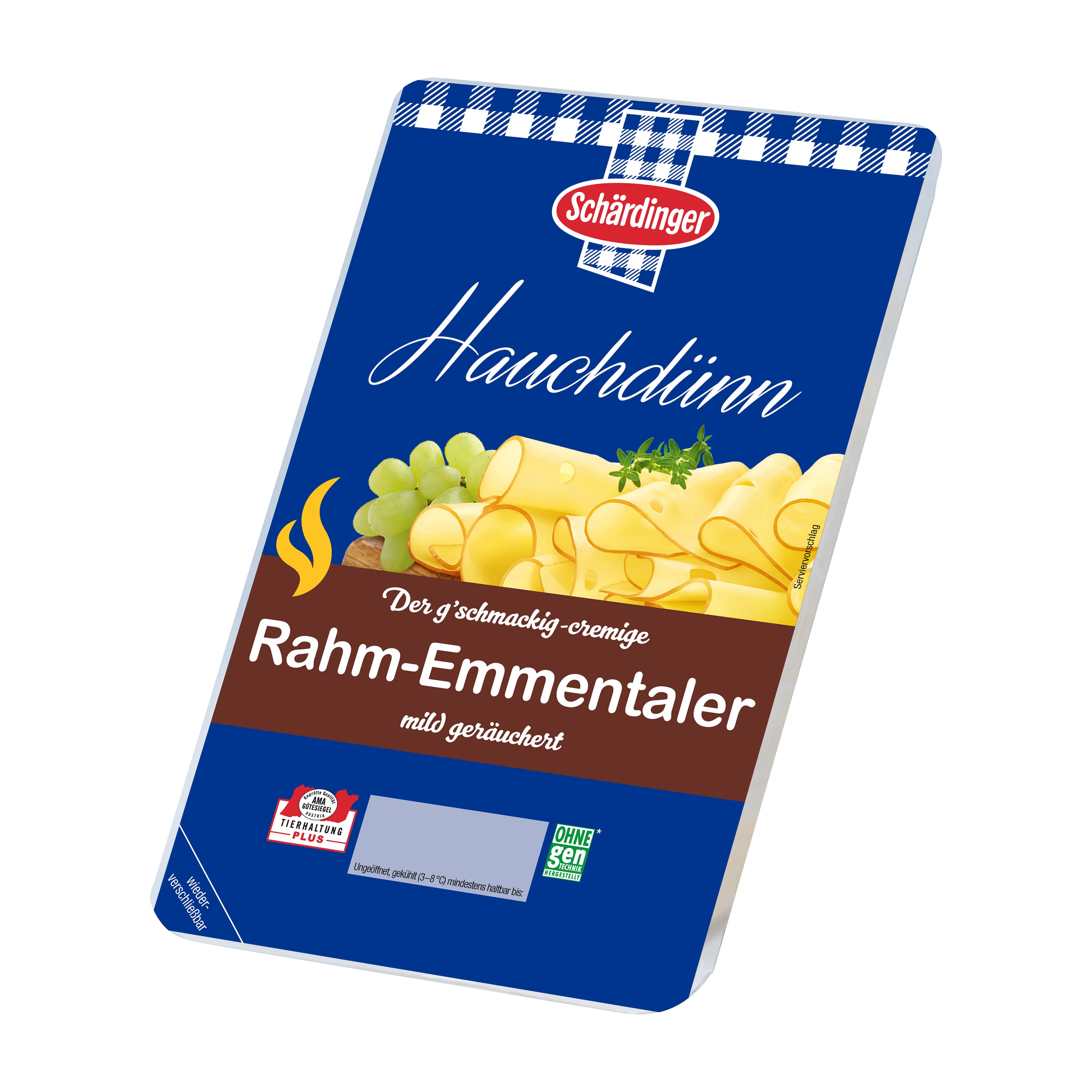 Schärdinger Rahm-Emmentaler geräuchert Scheiben