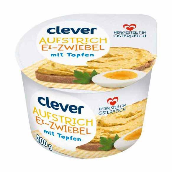 Clever Ei-Zwiebel Aufstrich