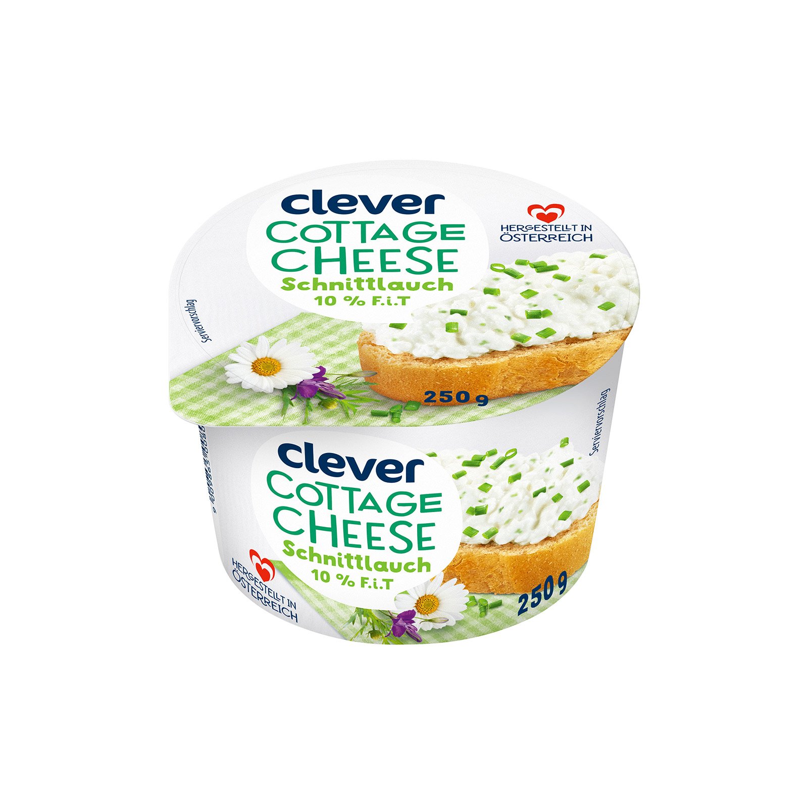 Clever Cottage Cheese mit Schnittlauch