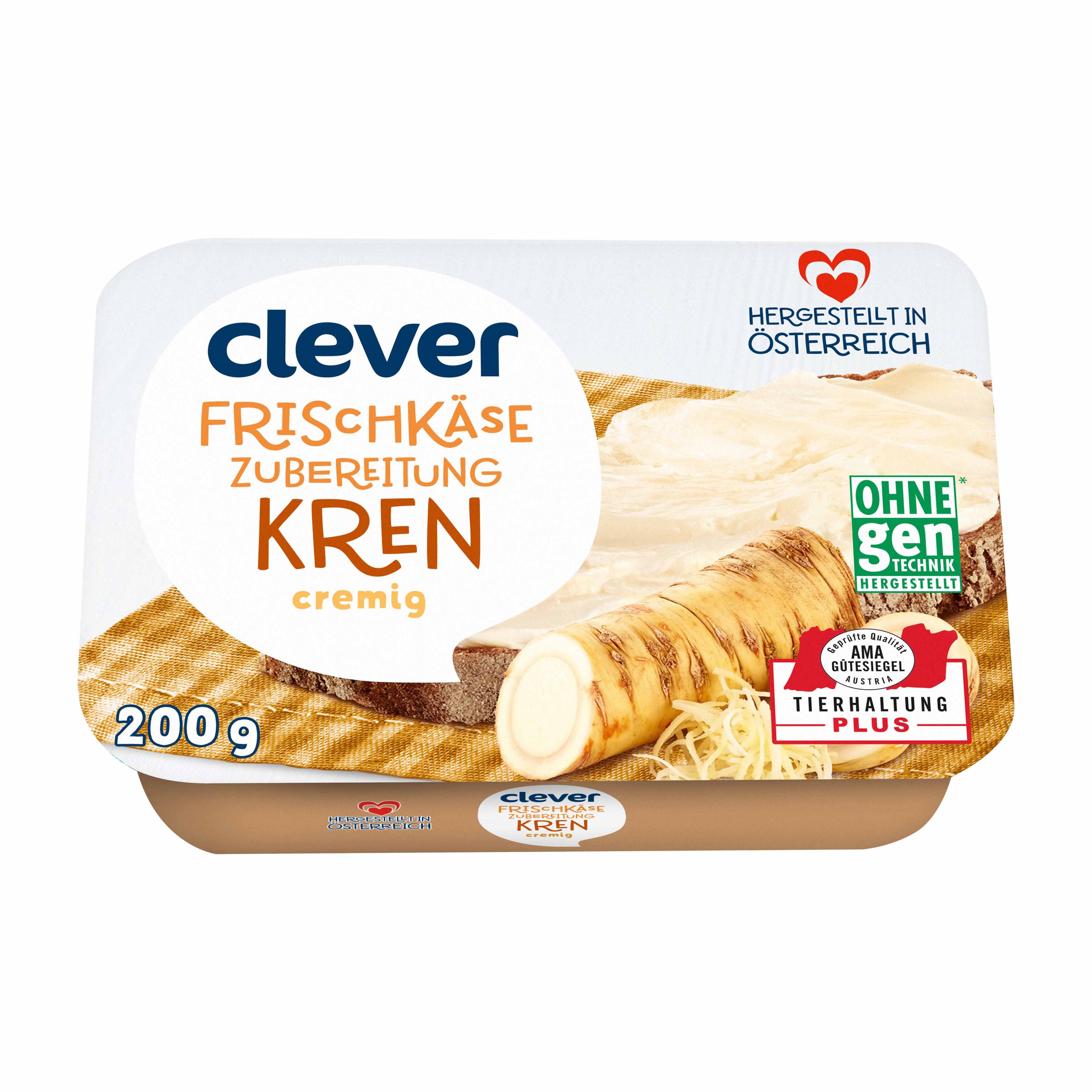 Clever Frischkäse Kren