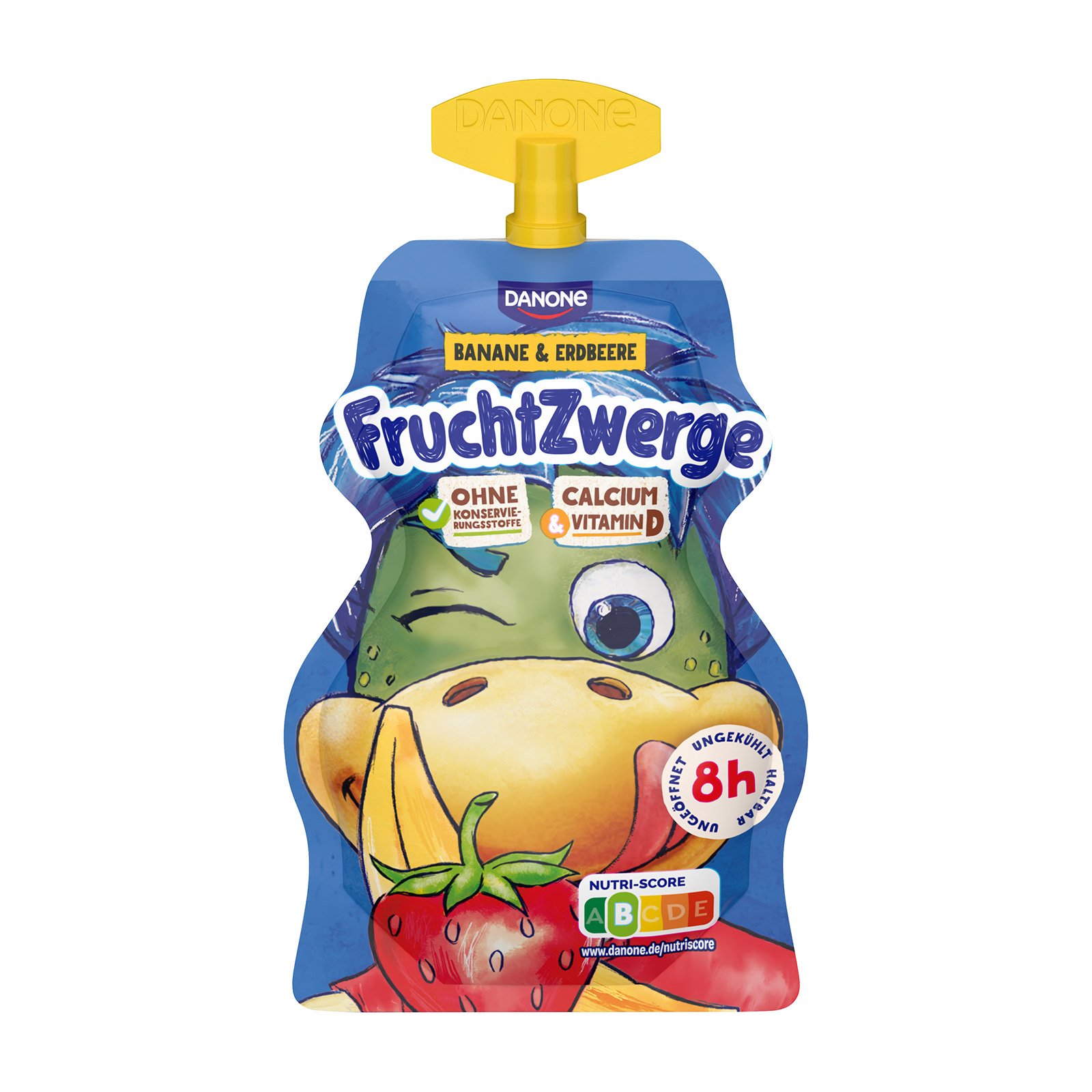 Danone Fruchtzwerge Go! Erdbeer-Banane