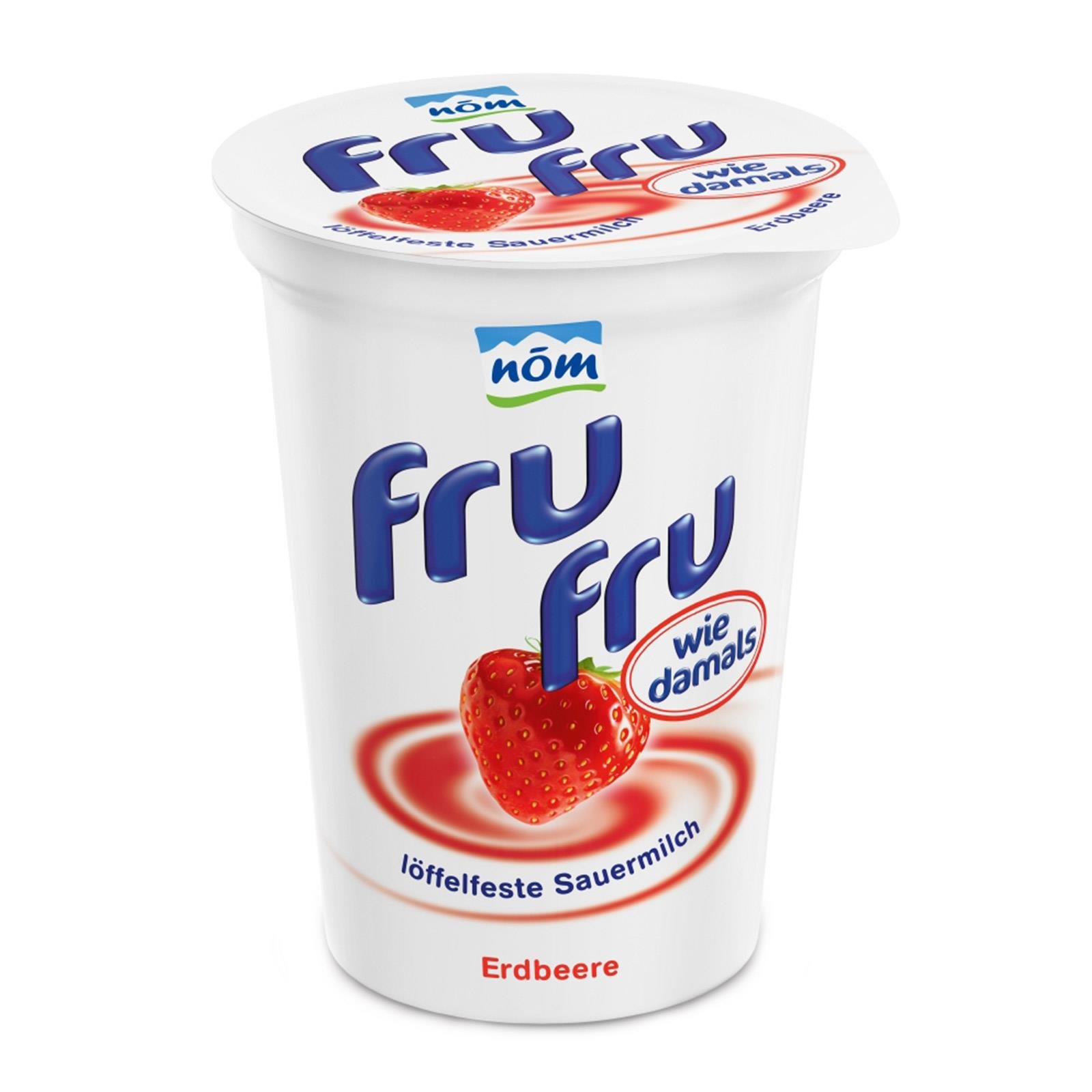nöm fru fru Erdbeere Wie Damals