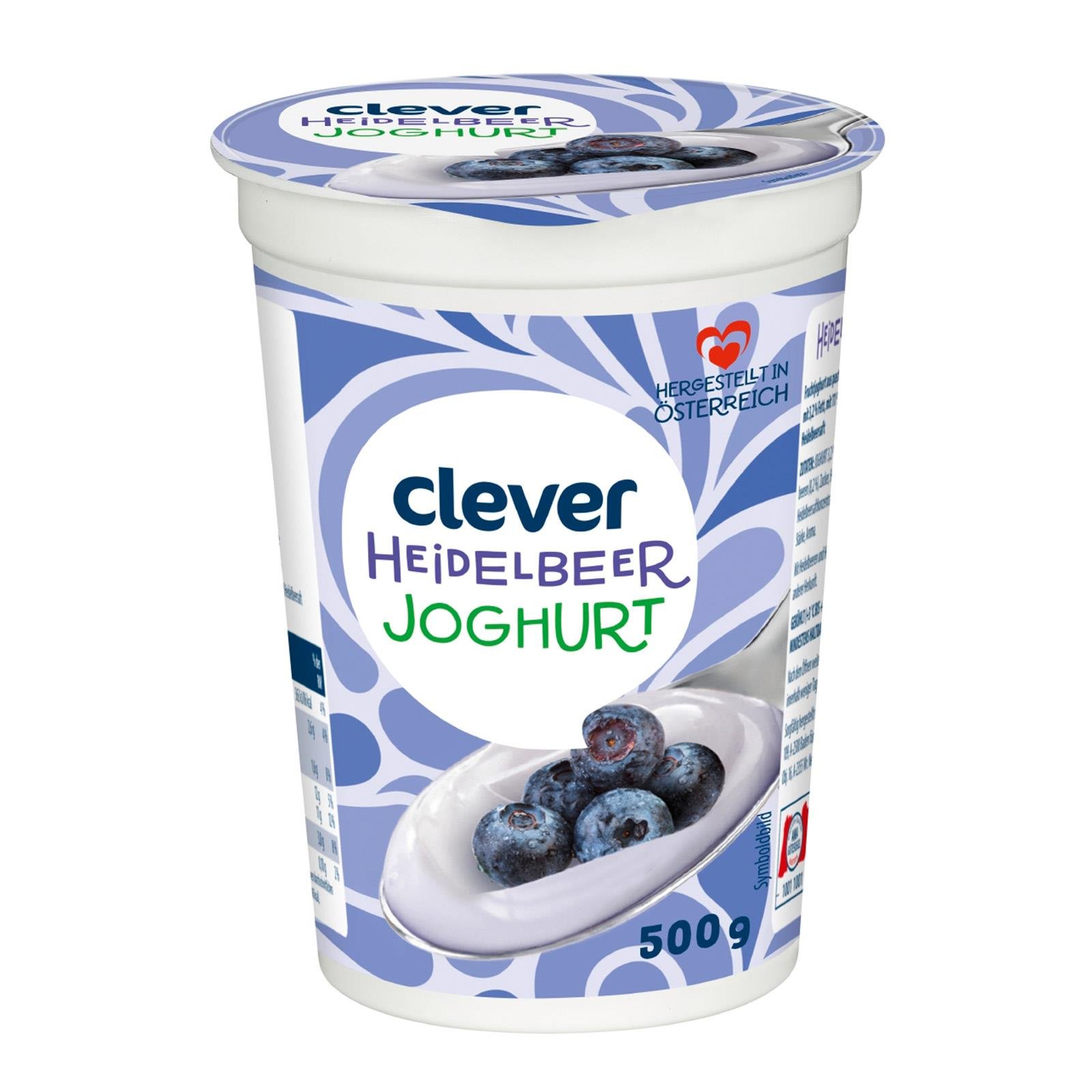 Clever Fruchtjoghurt Heidelbeer