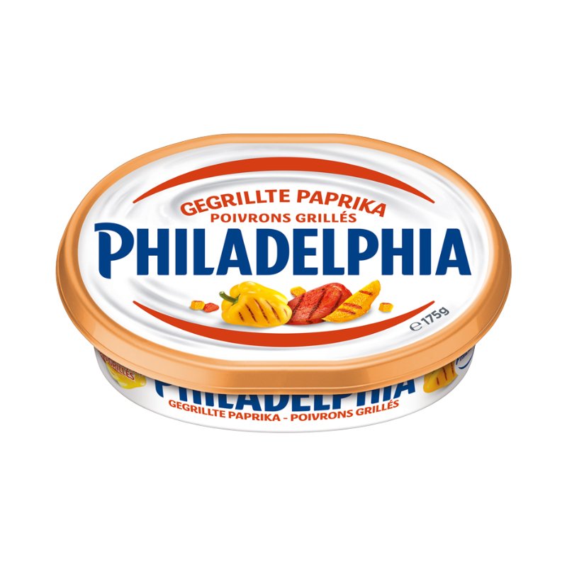 Philadelphia gegrillte Paprika