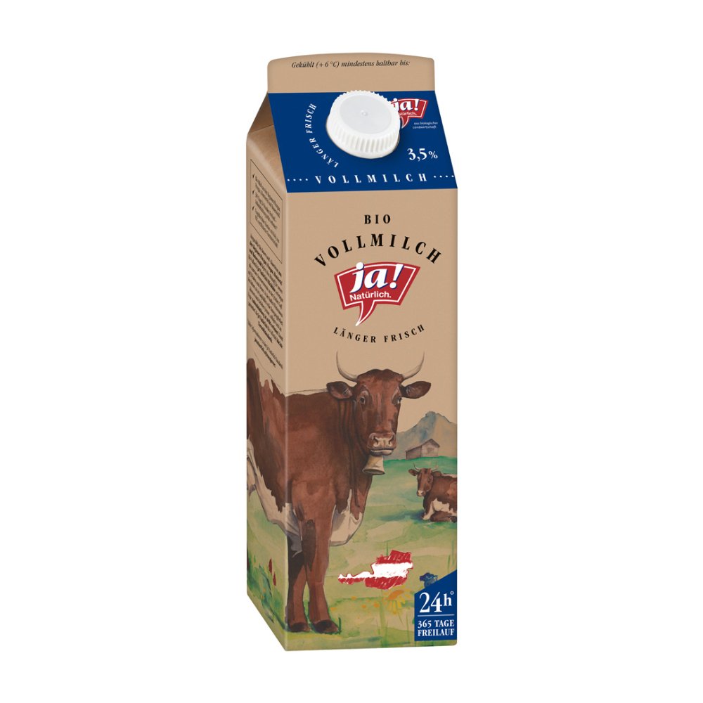 Ja! Natürlich Vollmilch länger frisch 3.5%