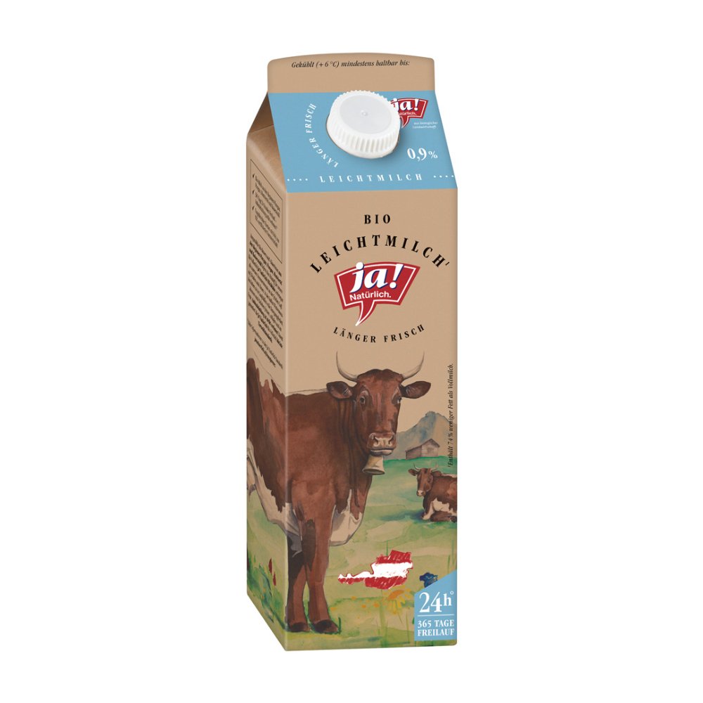 Ja! Natürlich Leichtmilch länger frisch 0.9%
