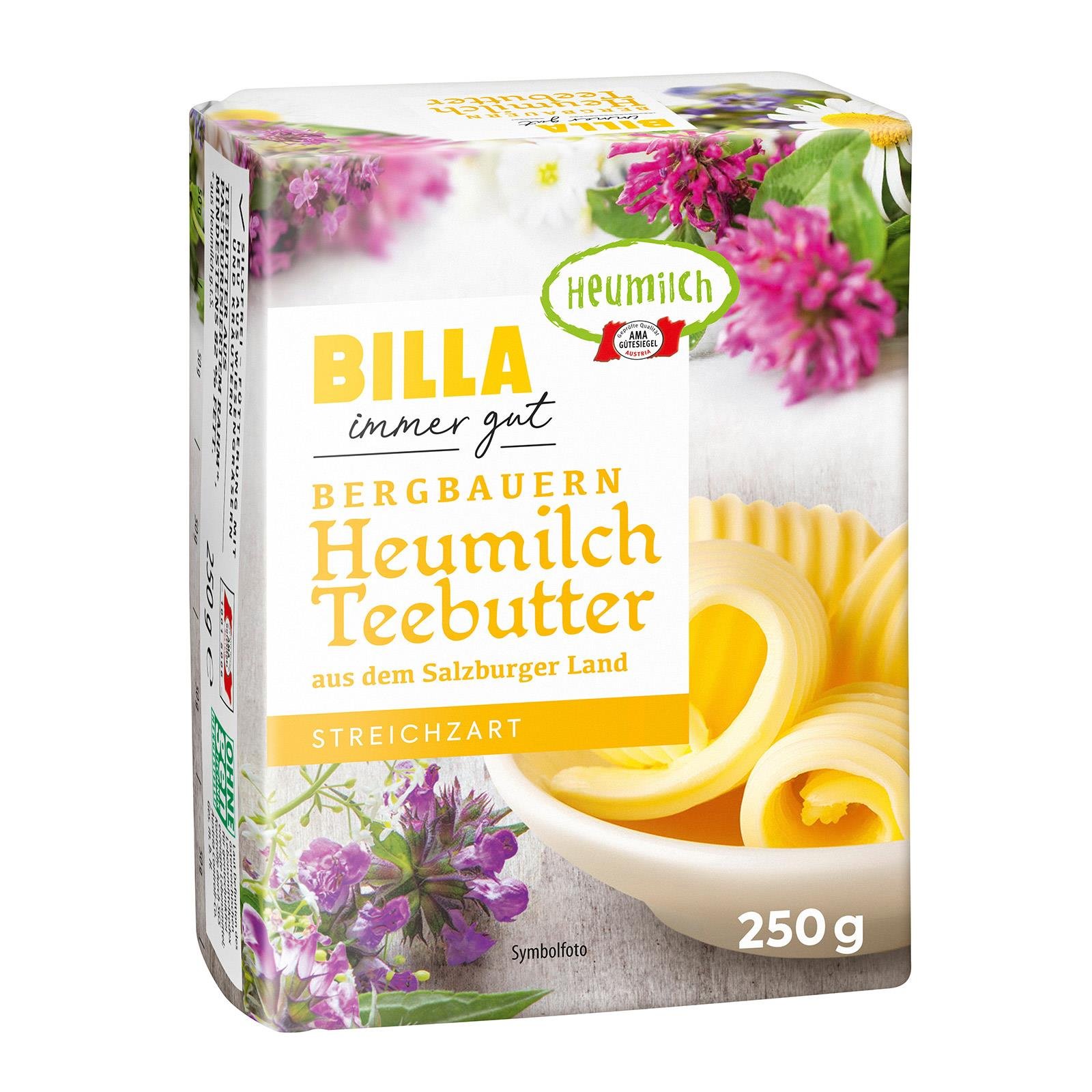 BILLA Heumilch Teebutter