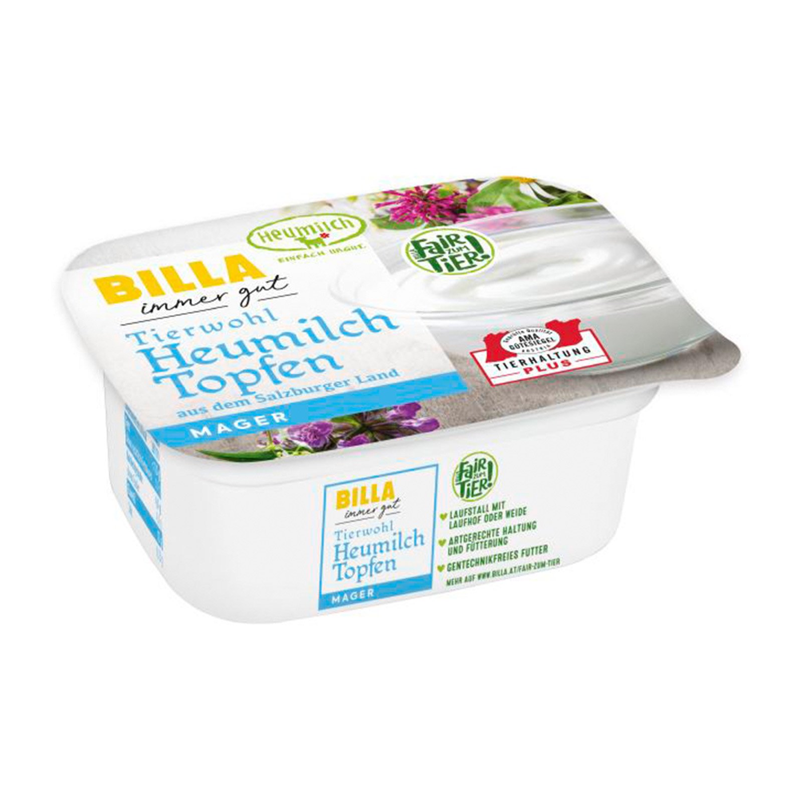 BILLA Heumilch Magertopfen