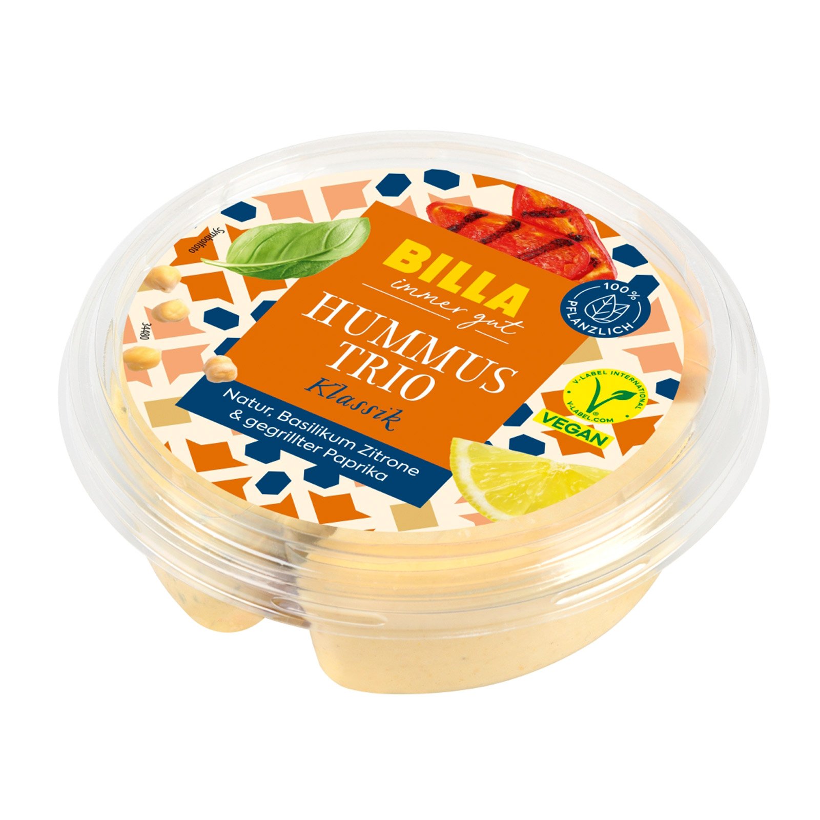 BILLA Hummus Trio Klassik