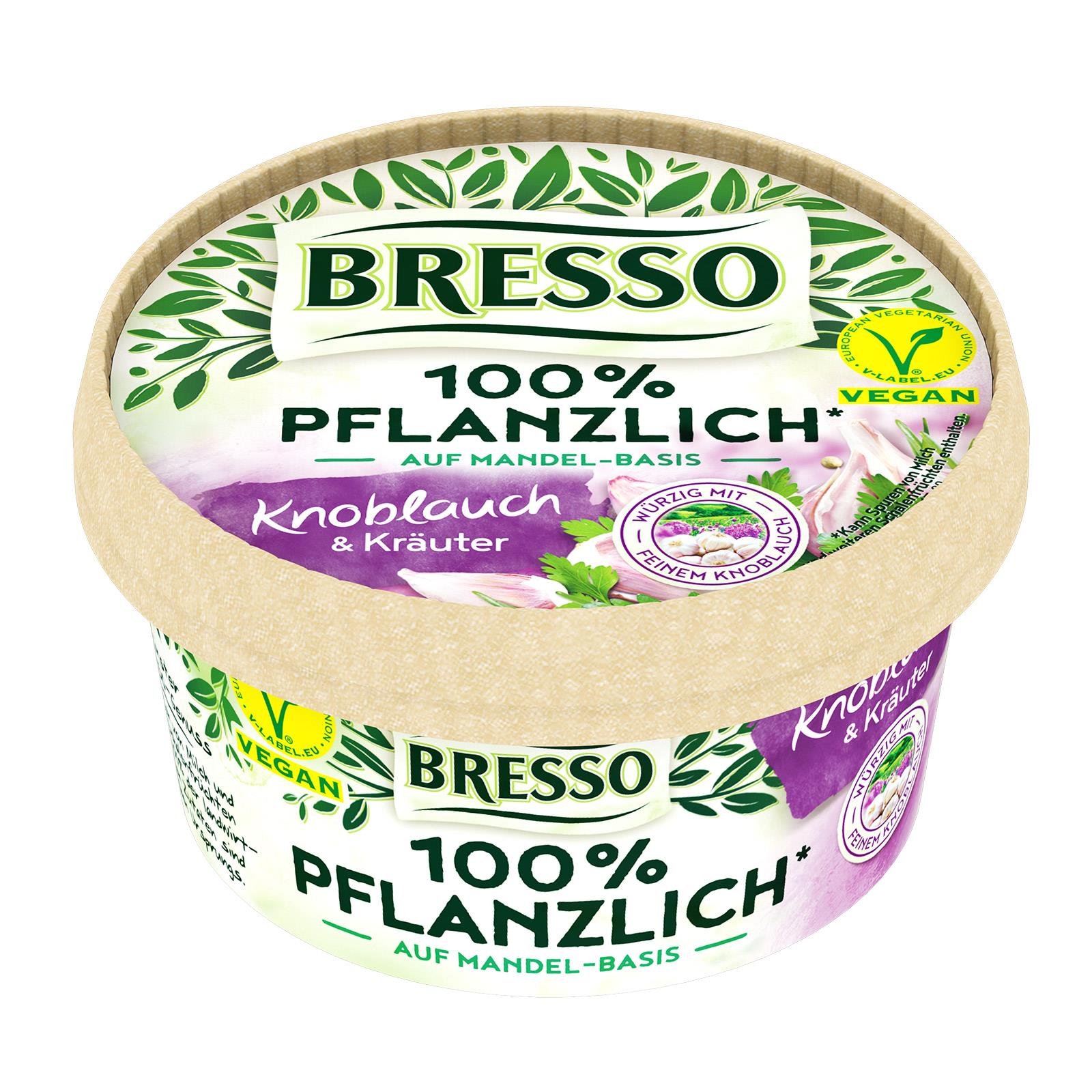 Bresso Knoblauch & Kräuter 100% pflanzlich