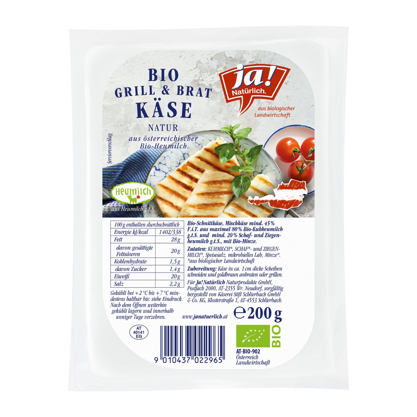 Ja! Natürlich Grill- & Bratkäse