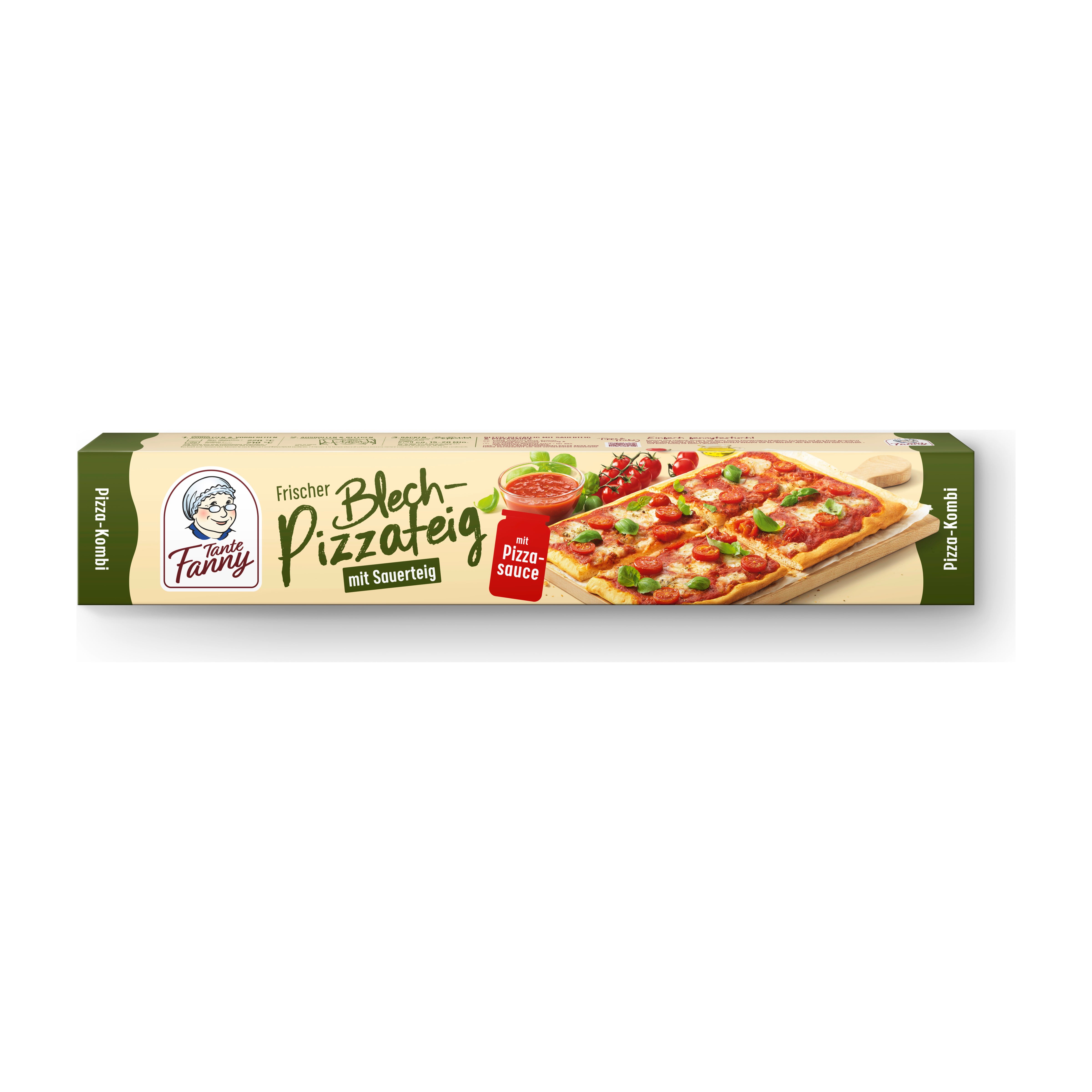 Tante Fanny Pizzateig mit Sauerteig und Pizza-Sauce