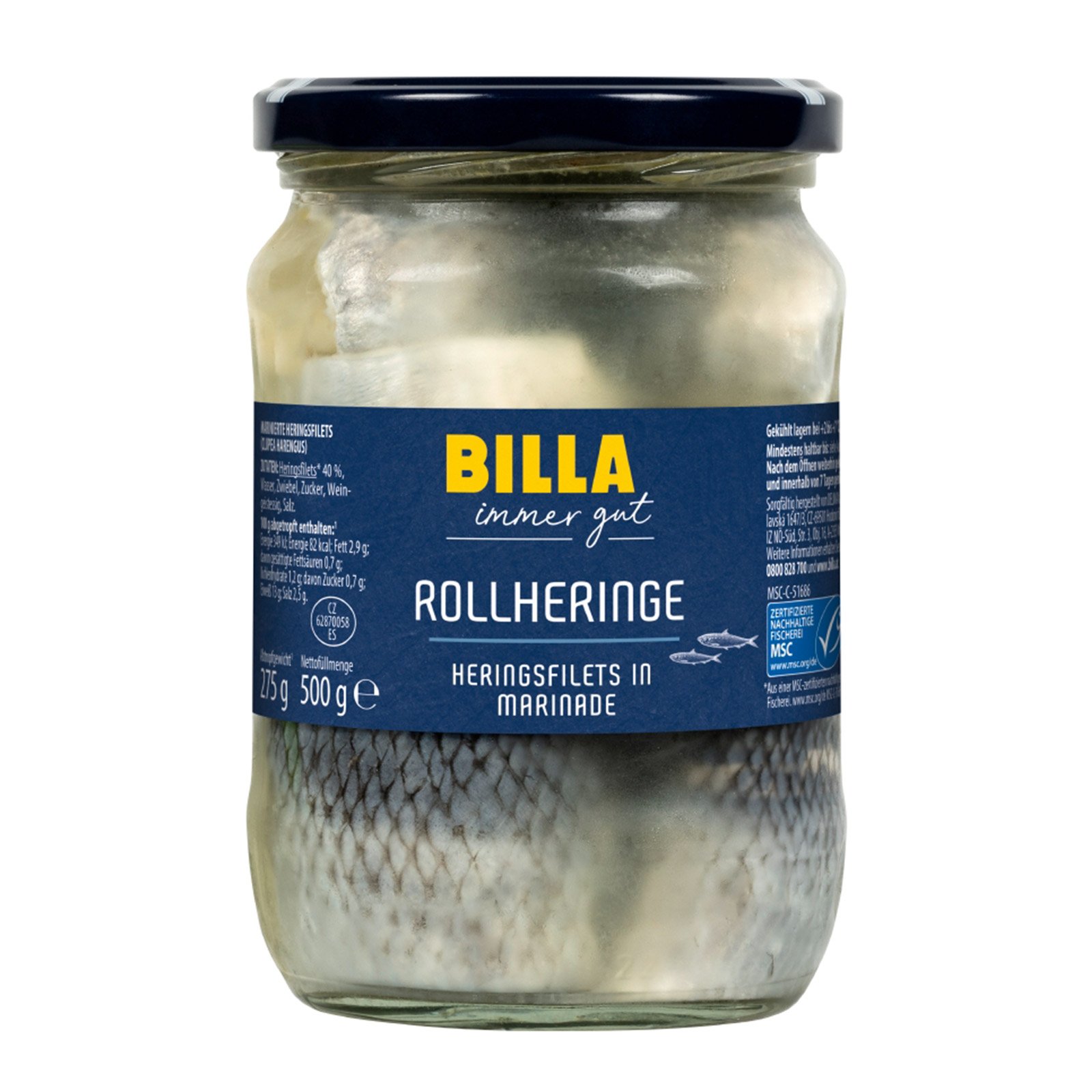BILLA Rollheringe
