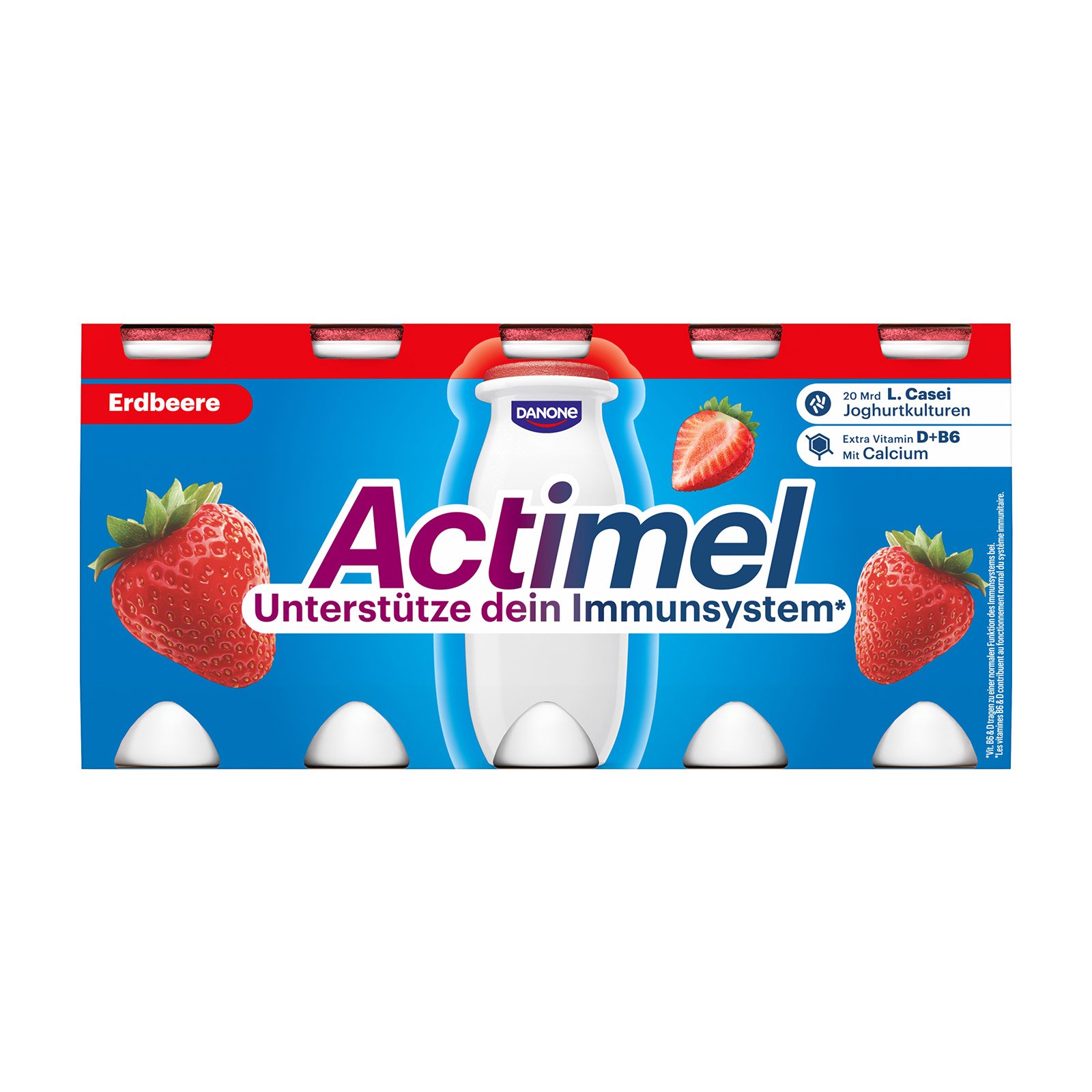 Danone Actimel Erdbeere