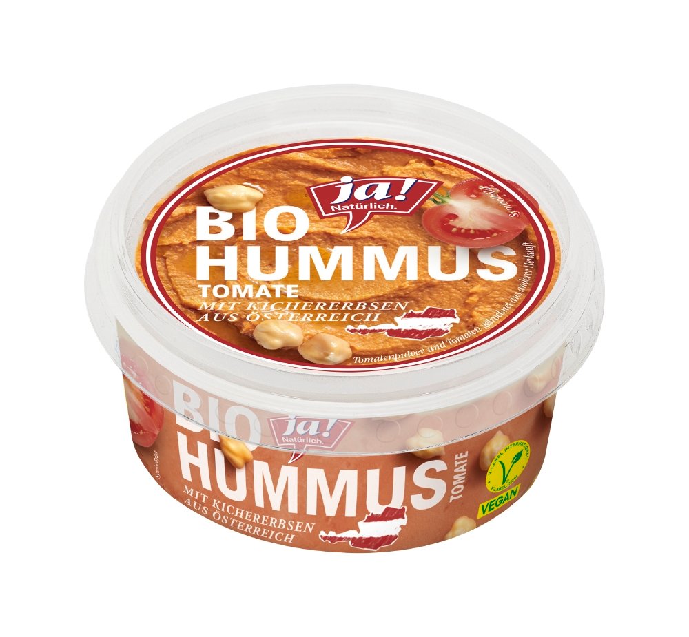 Ja! Natürlich Hummus Tomate