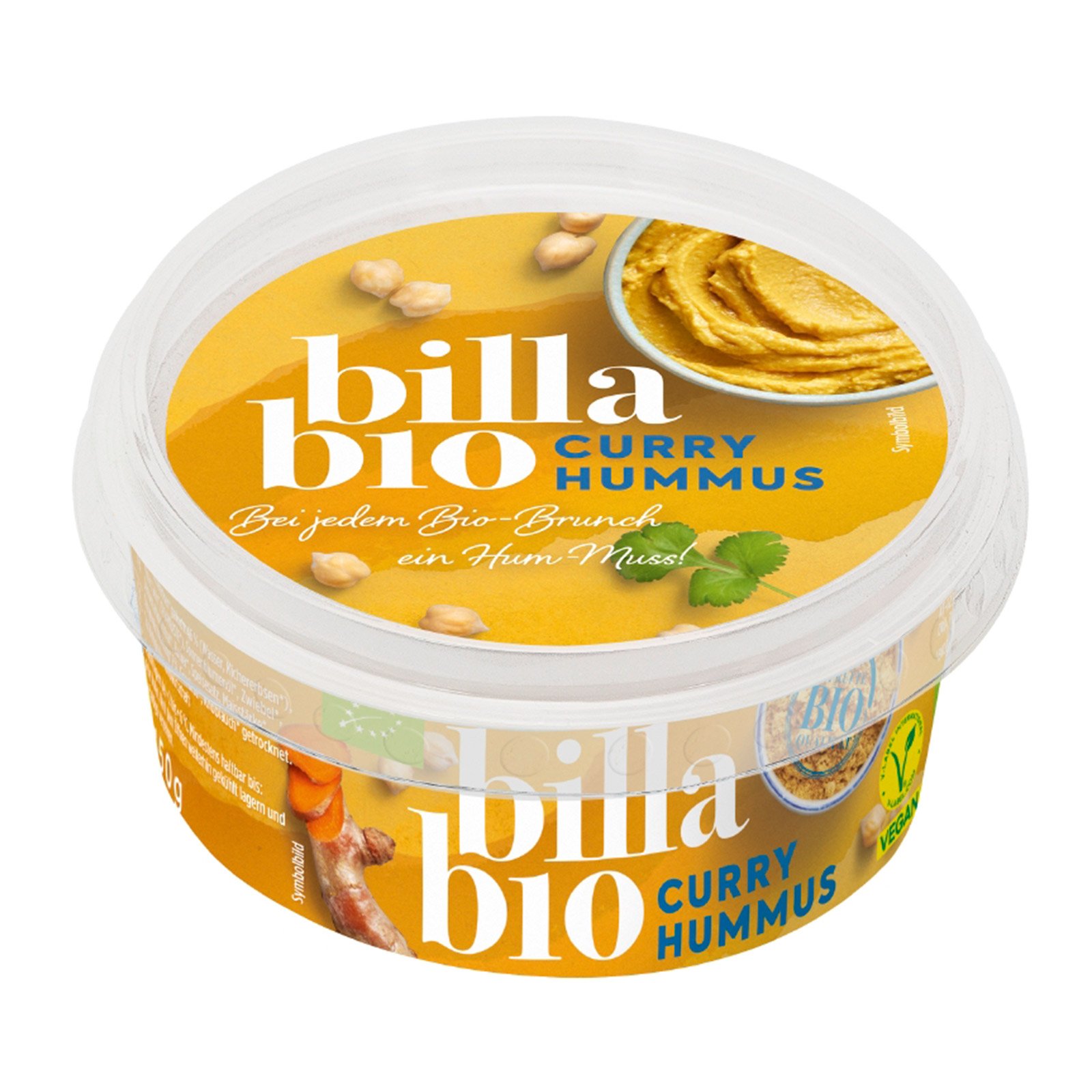 BILLA Bio Hummus Curry