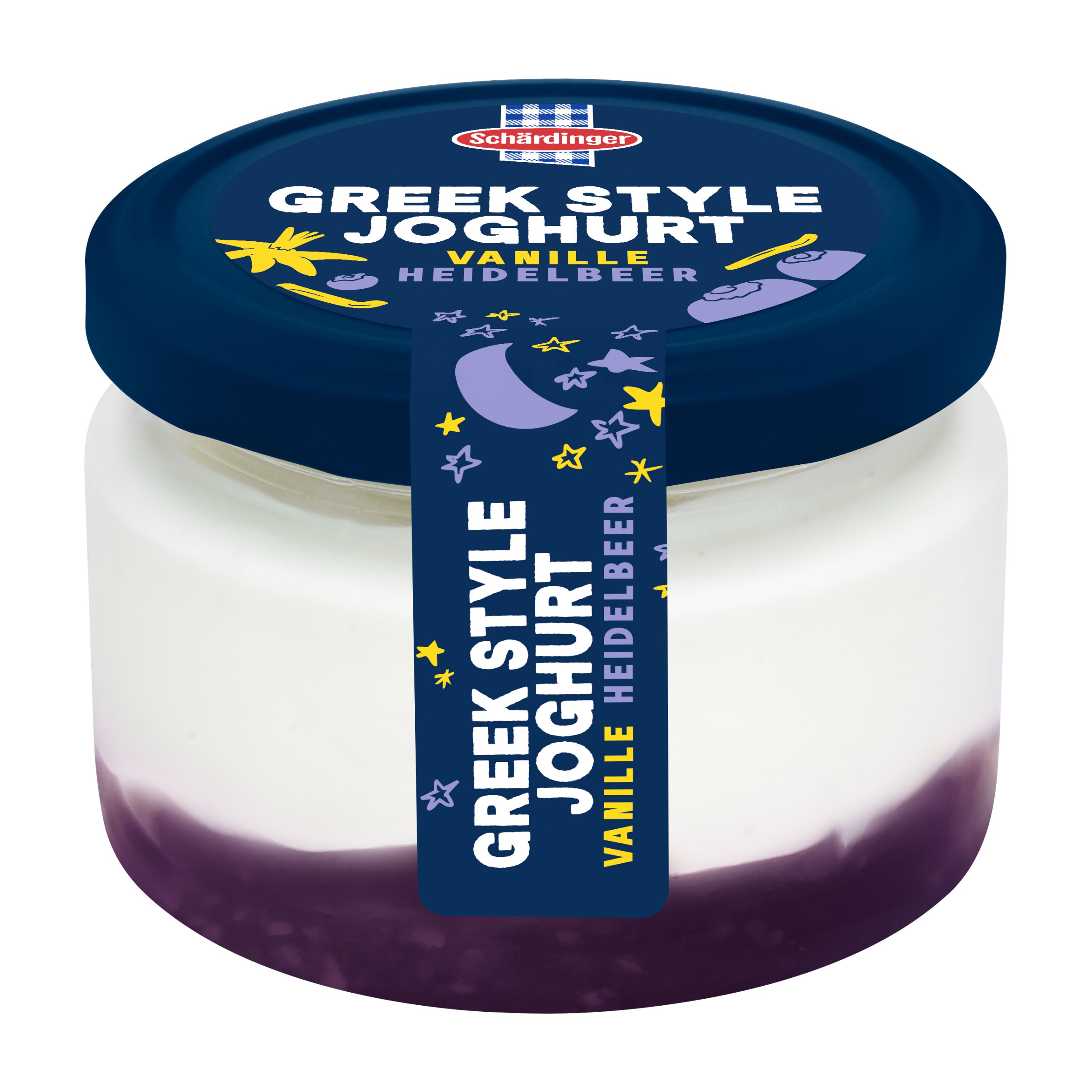 Schärdinger Greek Style Vanilla & Blueberry Joghurt