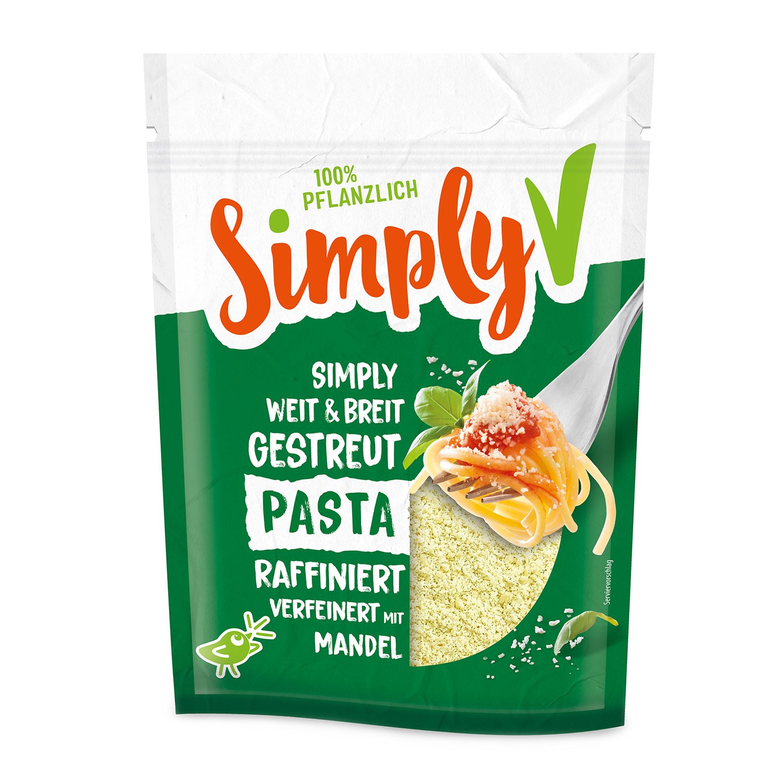 Simply V Pasta gerieben